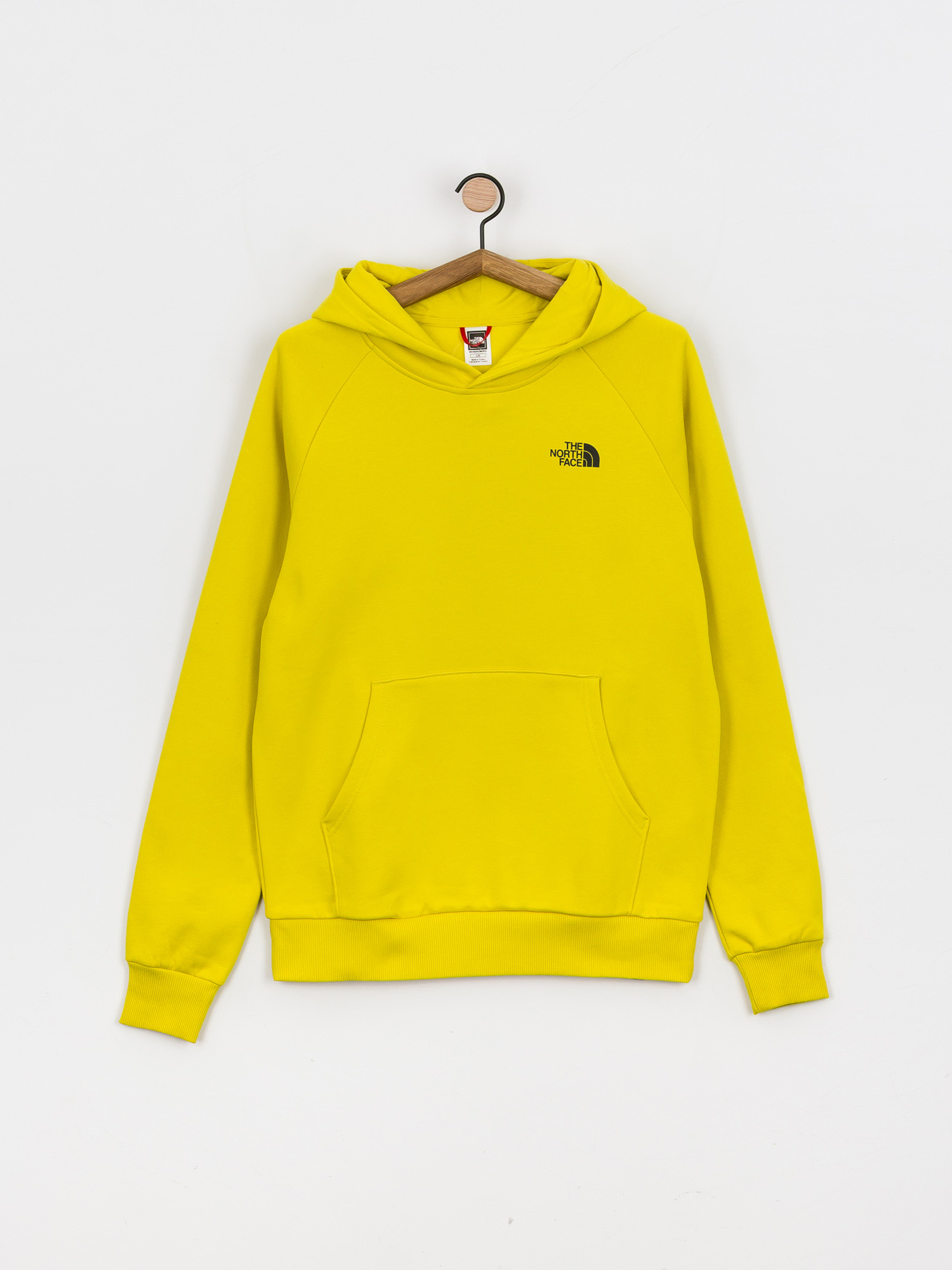 Bluza z kapturem The North Face Raglan Redbox HD (acid yellow)