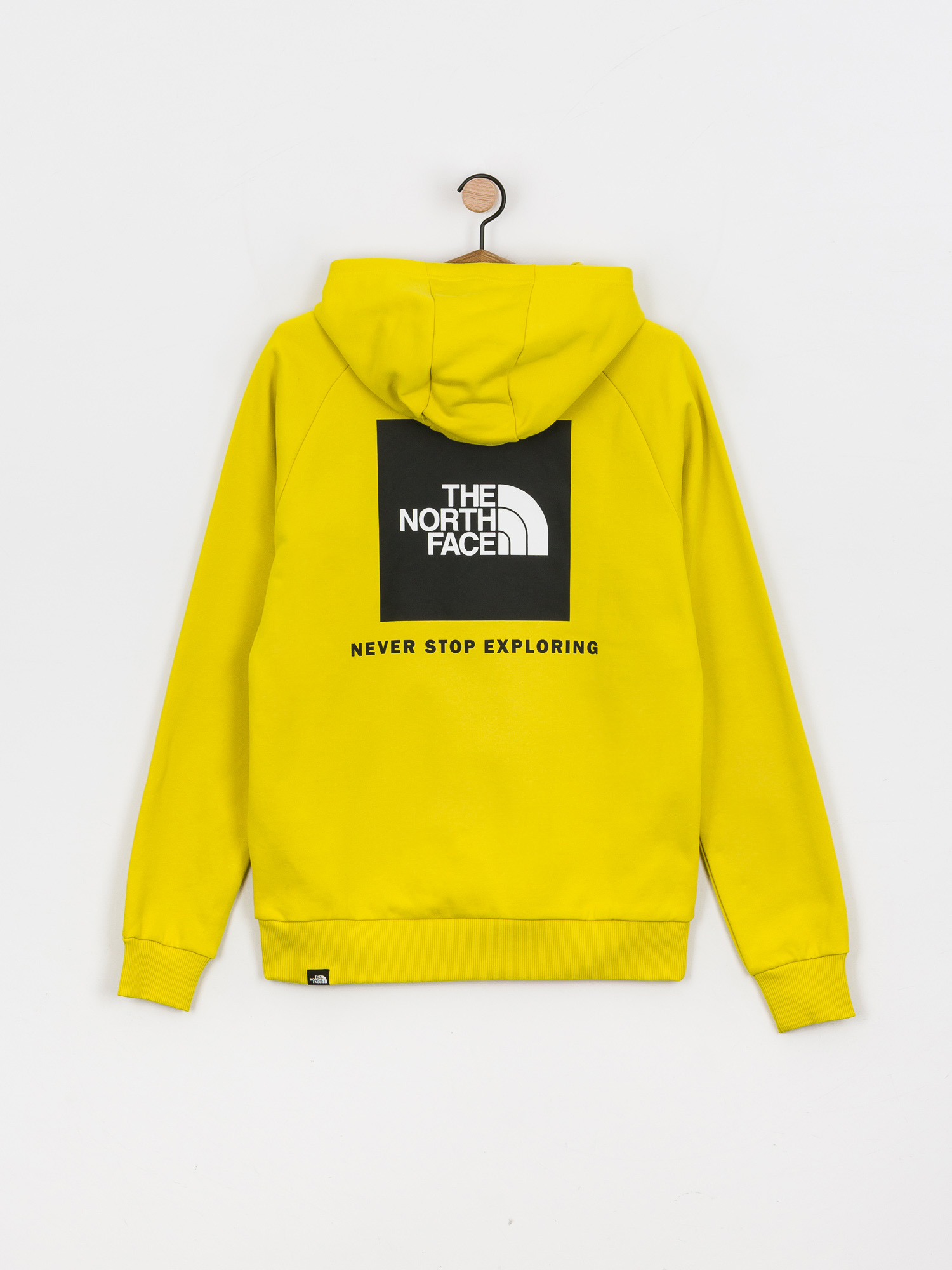 Bluza z kapturem The North Face Raglan Redbox HD (acid yellow)