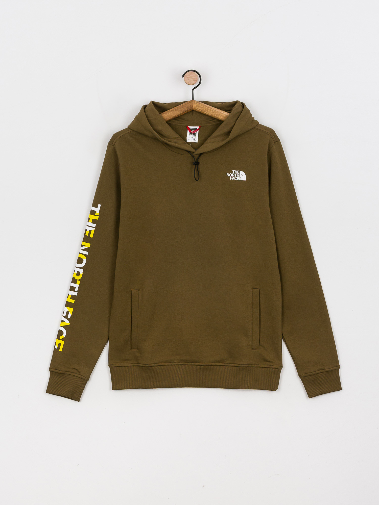 Bluza z kapturem The North Face Graphic HD (military olive)