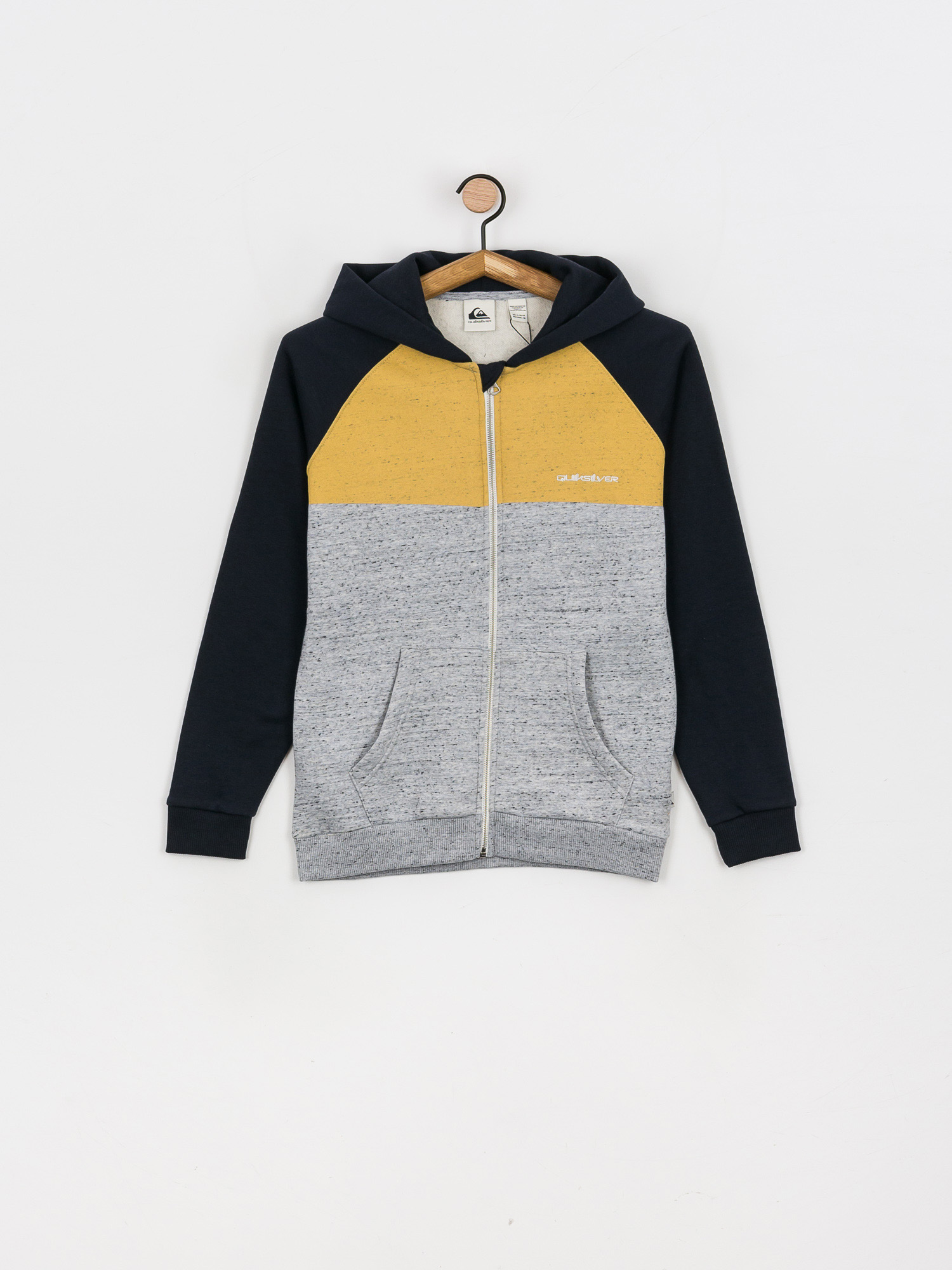 Bluza z kapturem Quiksilver Easy Day Screen ZHD JR (rattan)