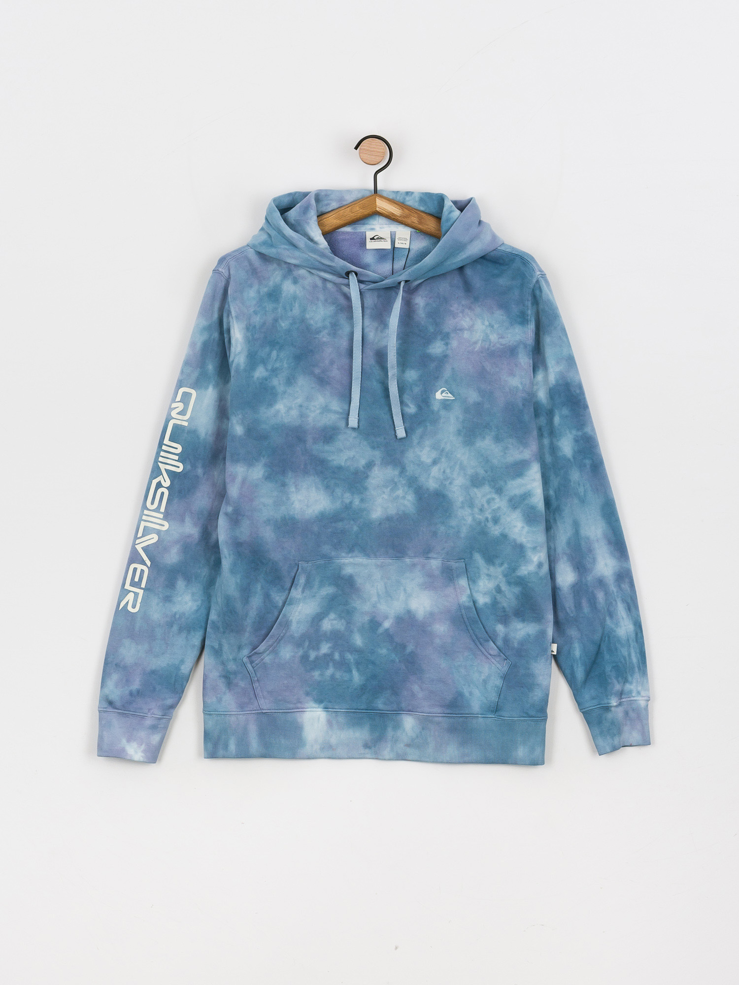 Bluza z kapturem Quiksilver Natural Cloudy HD (airy blue cloudy tie dye)