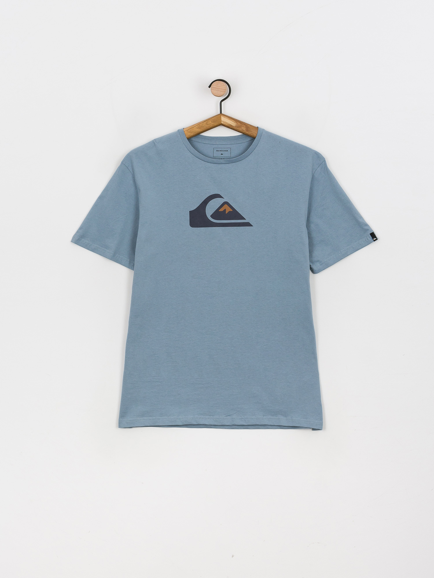 T-shirt Quiksilver Comp Logo (faded denim)