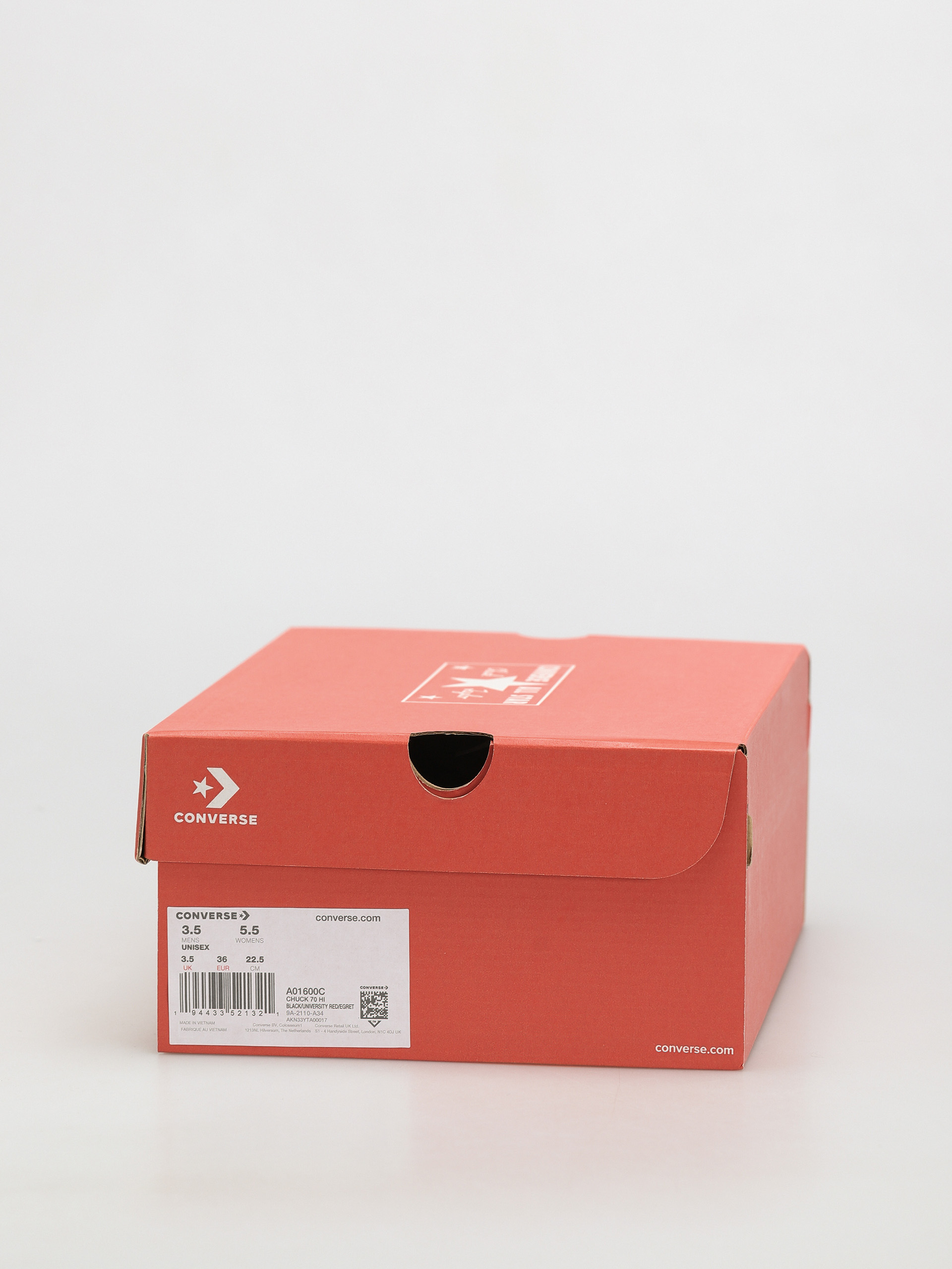 Trampki Converse Chuck 70 Hi (black/university red/egret)