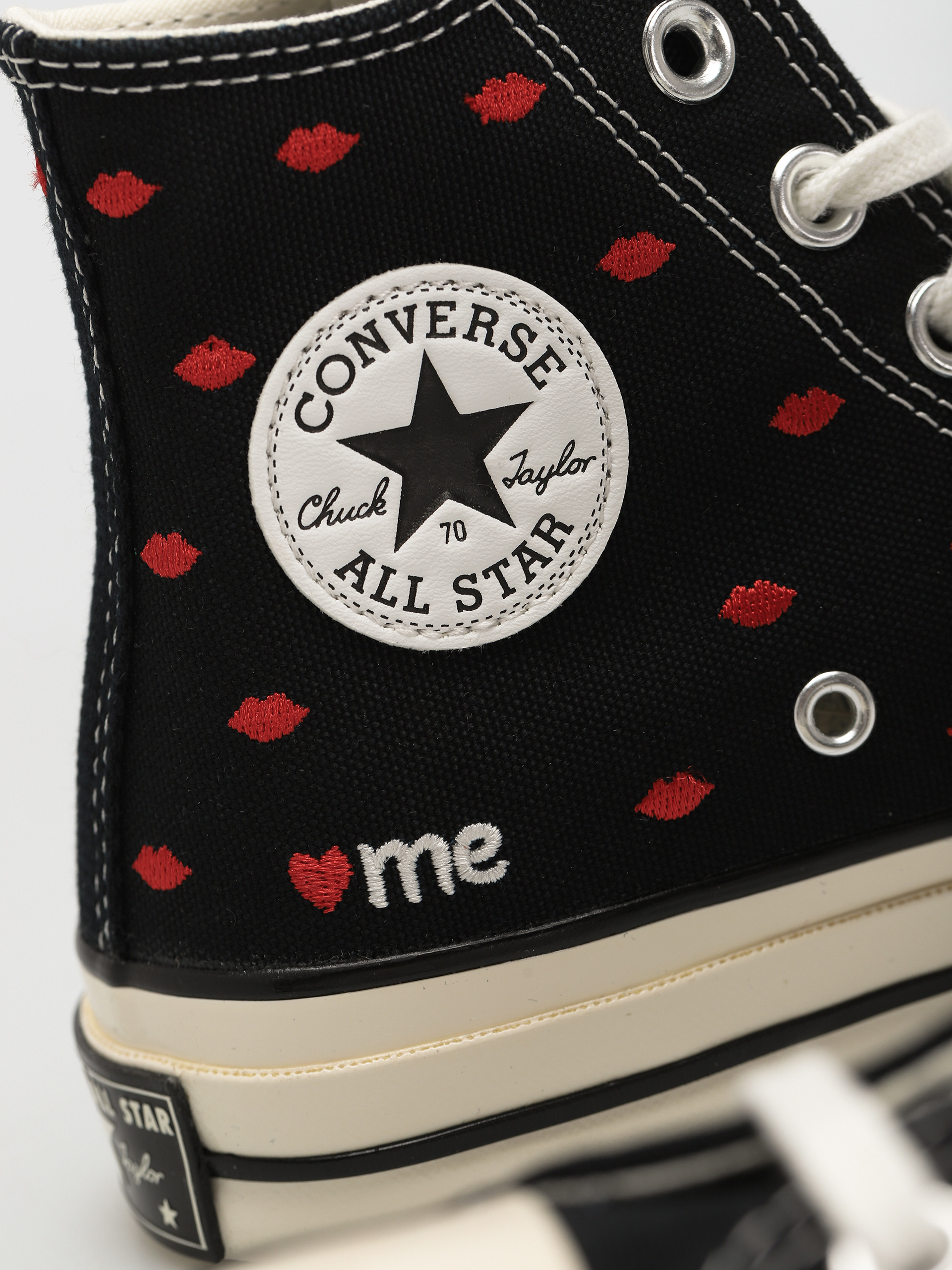 Trampki Converse Chuck 70 Hi (black/university red/egret)
