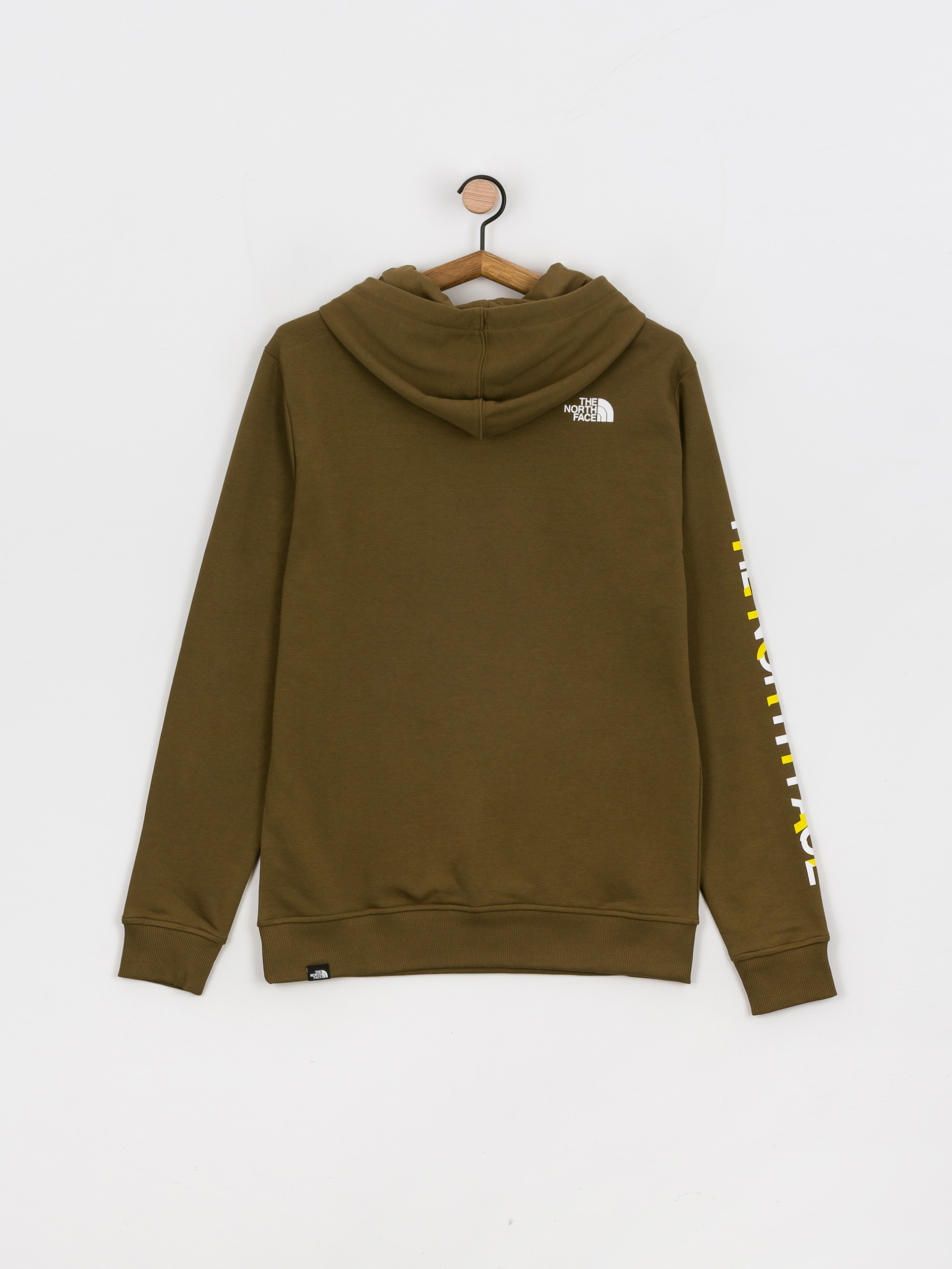 Bluza z kapturem The North Face Graphic HD (military olive)