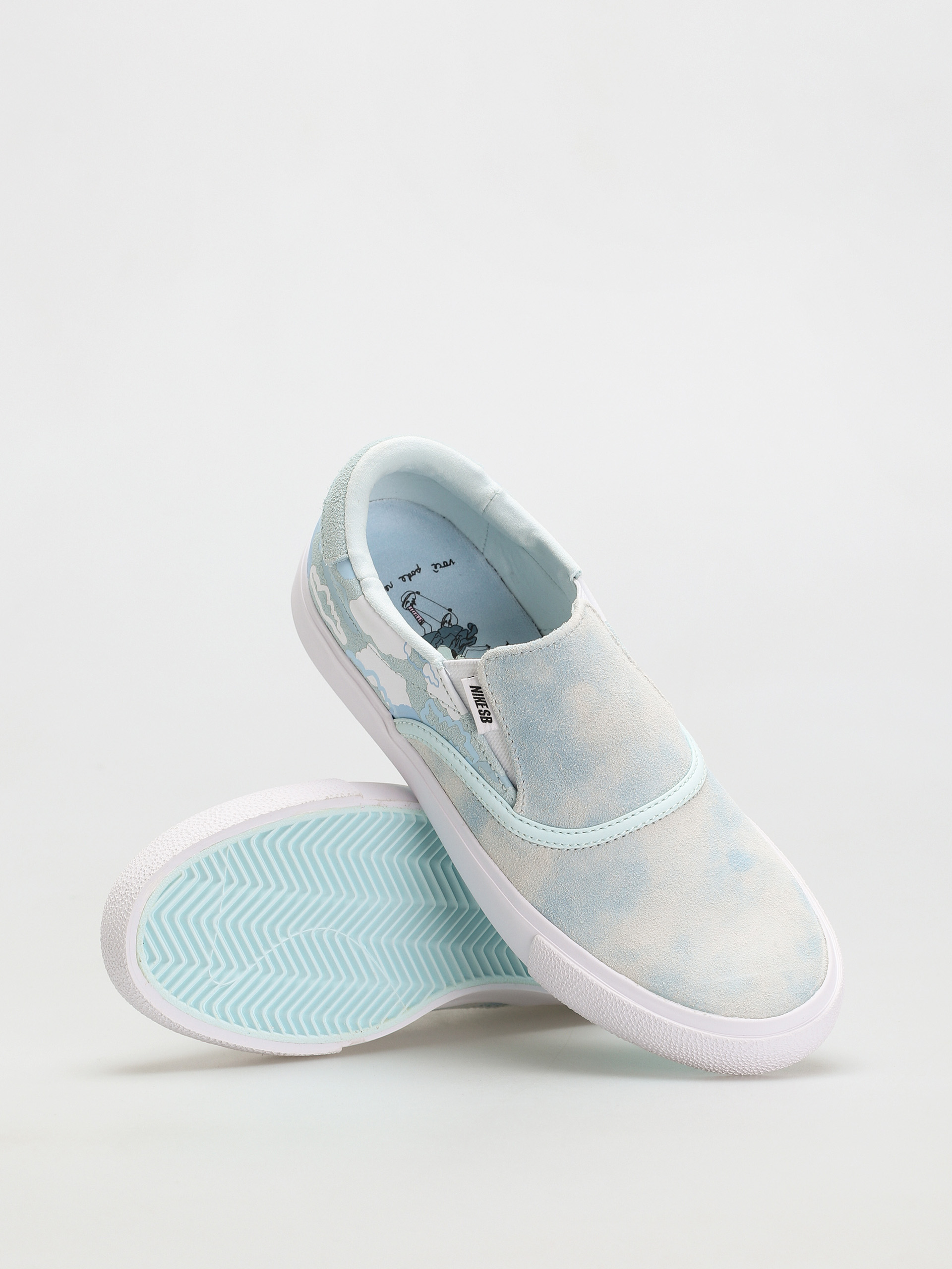Buty Nike SB Zoom Verona Slip RL (glacier blue/glacier blue glacier blue)