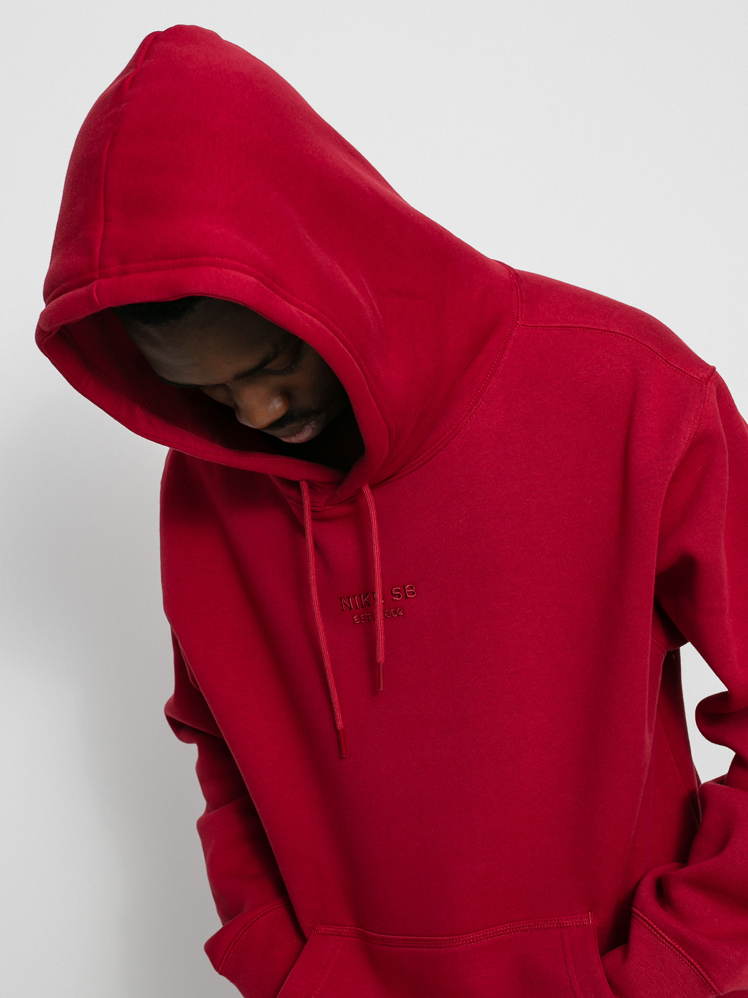 Bluza z kapturem Nike SB Hbr Gfx HD (pomegranate/black/pomegranate)