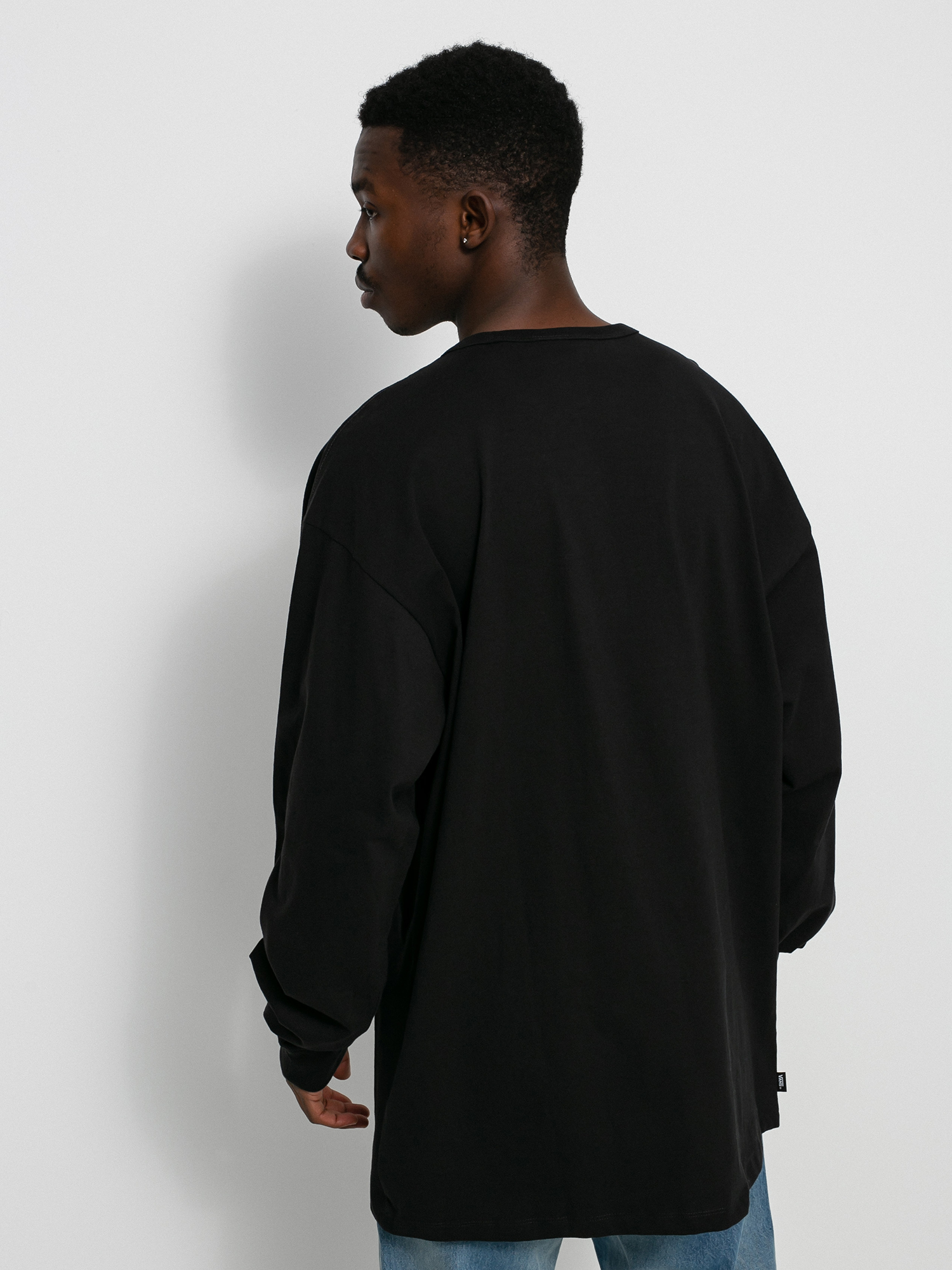 Longsleeve Vans Off The Wall Sidestripe (black)