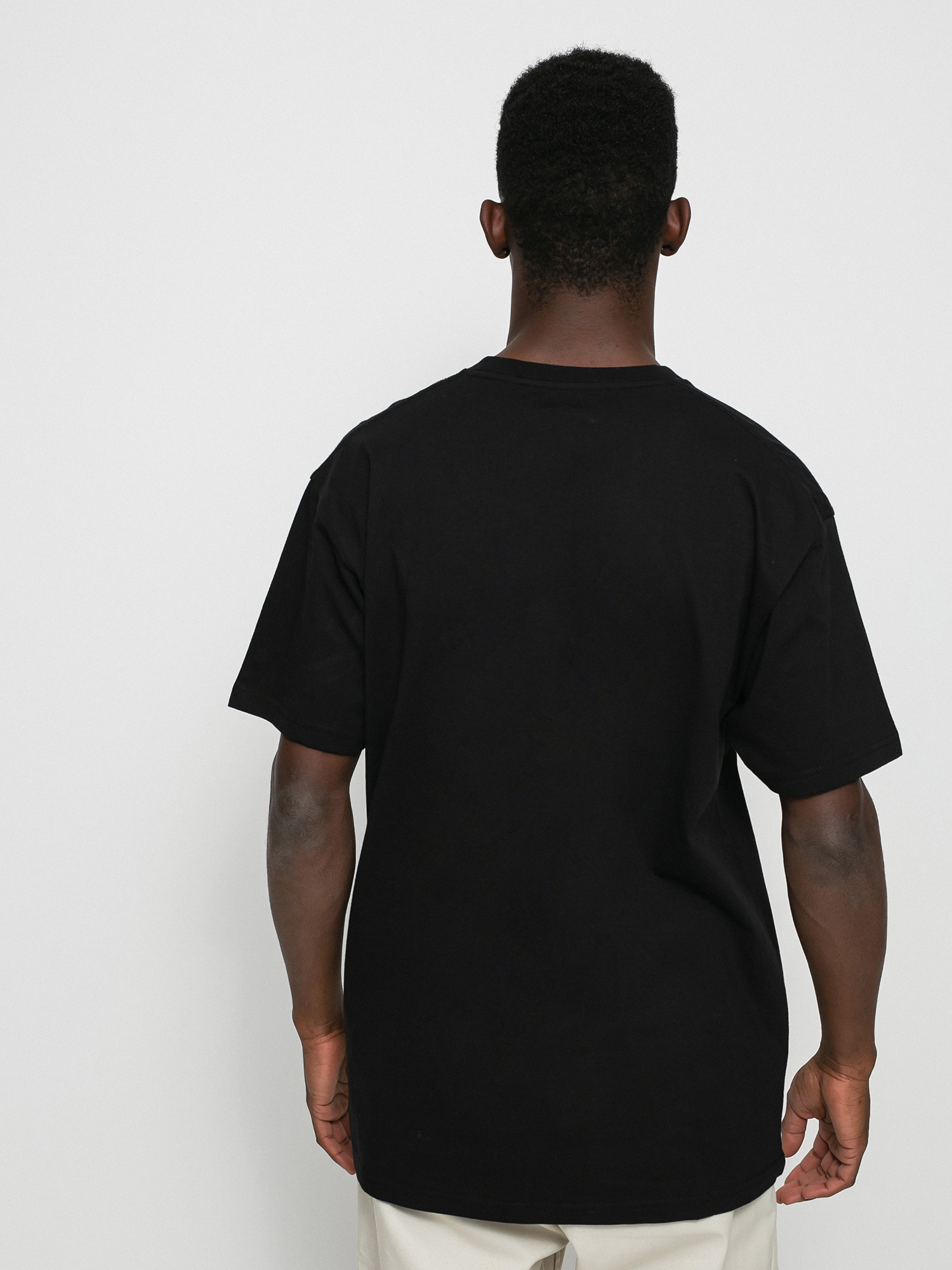 T-shirt Vans Left Chest Logo Plus (black/white)