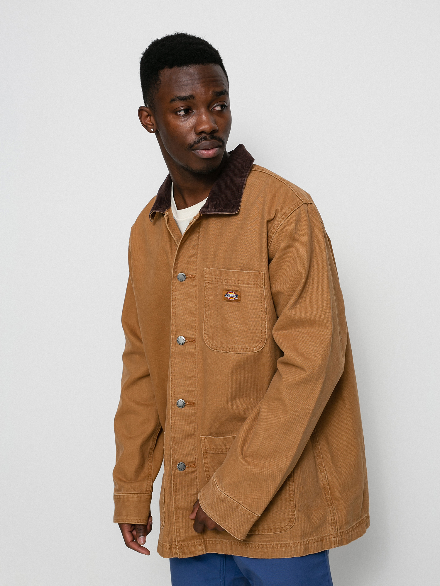 Kurtka Dickies Duck Canvas Unlined Chore (stone washed brown duck)