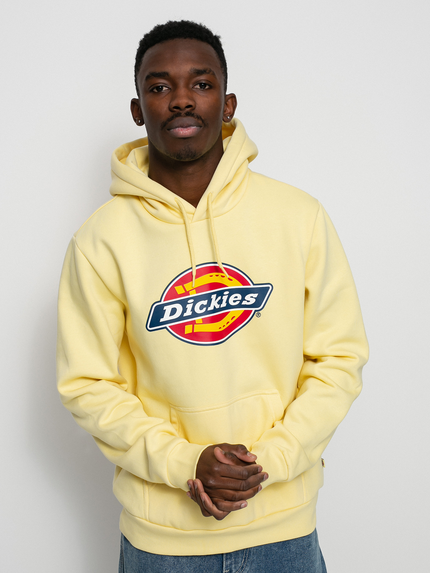 Bluza z kapturem Dickies Icon Logo HD (pale banana)