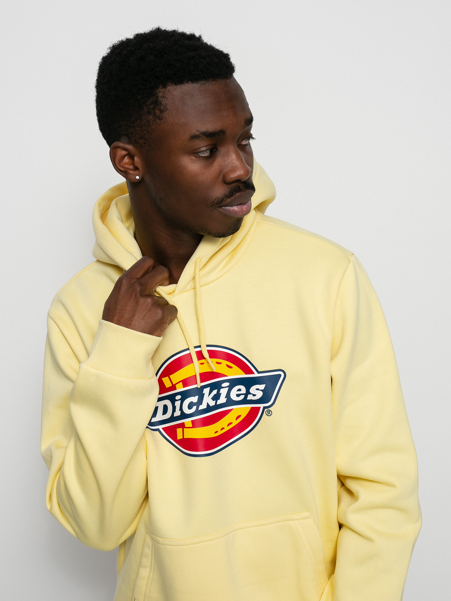 Bluza z kapturem Dickies Icon Logo HD (pale banana)