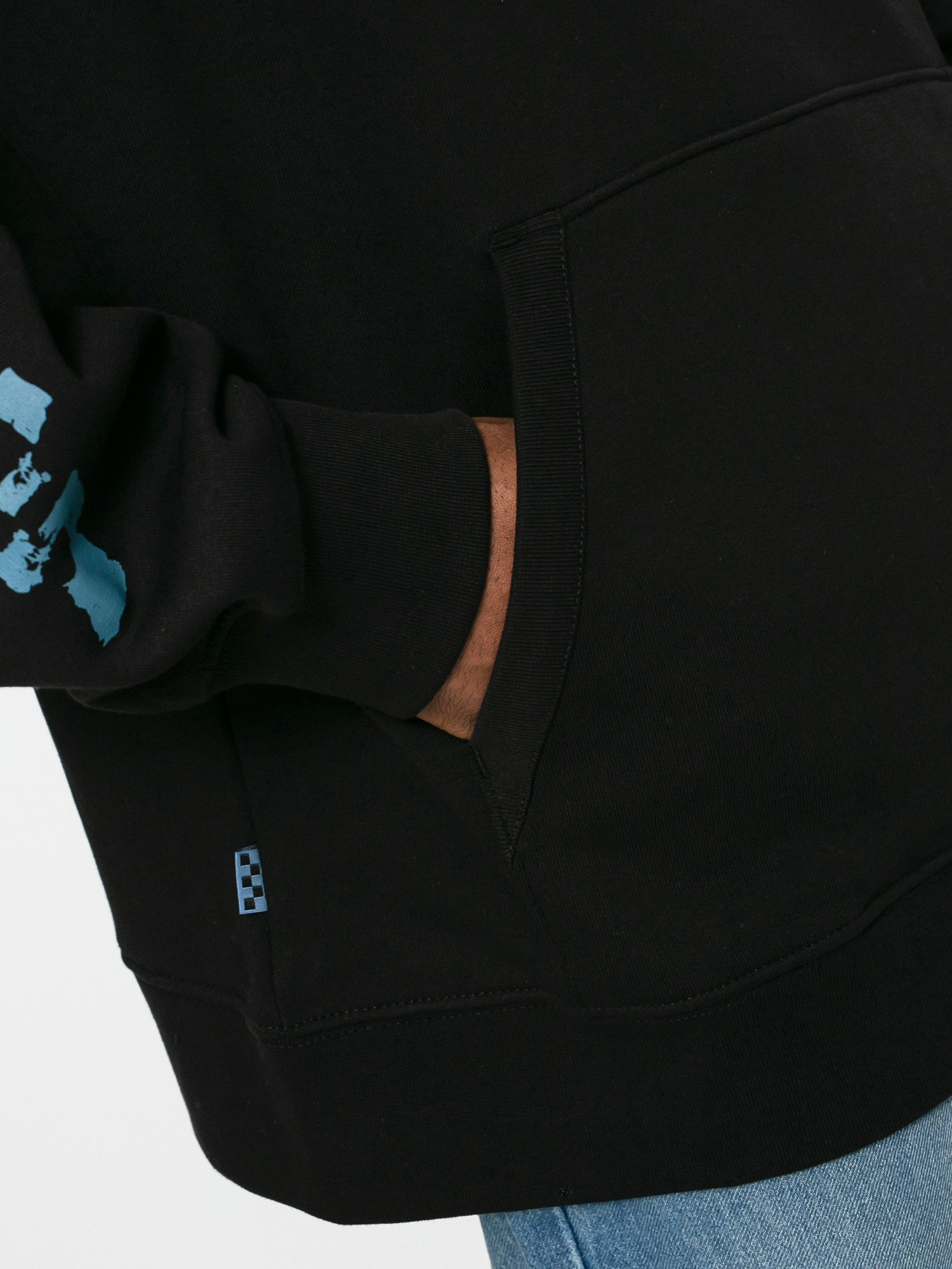 Bluza z kapturem Vans X KROOKED By Natas For Ray HD (black)