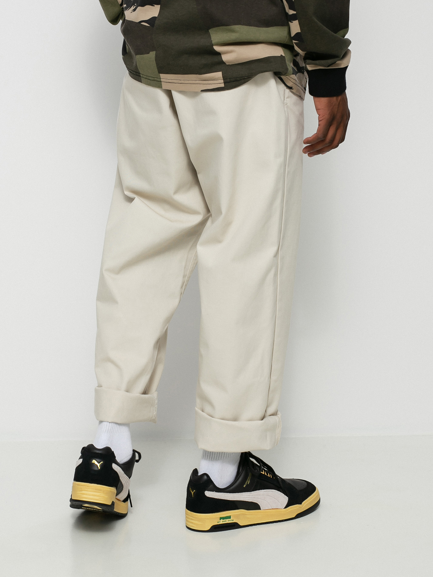 Spodnie Vans Authentic Chino Loose (oatmeal)