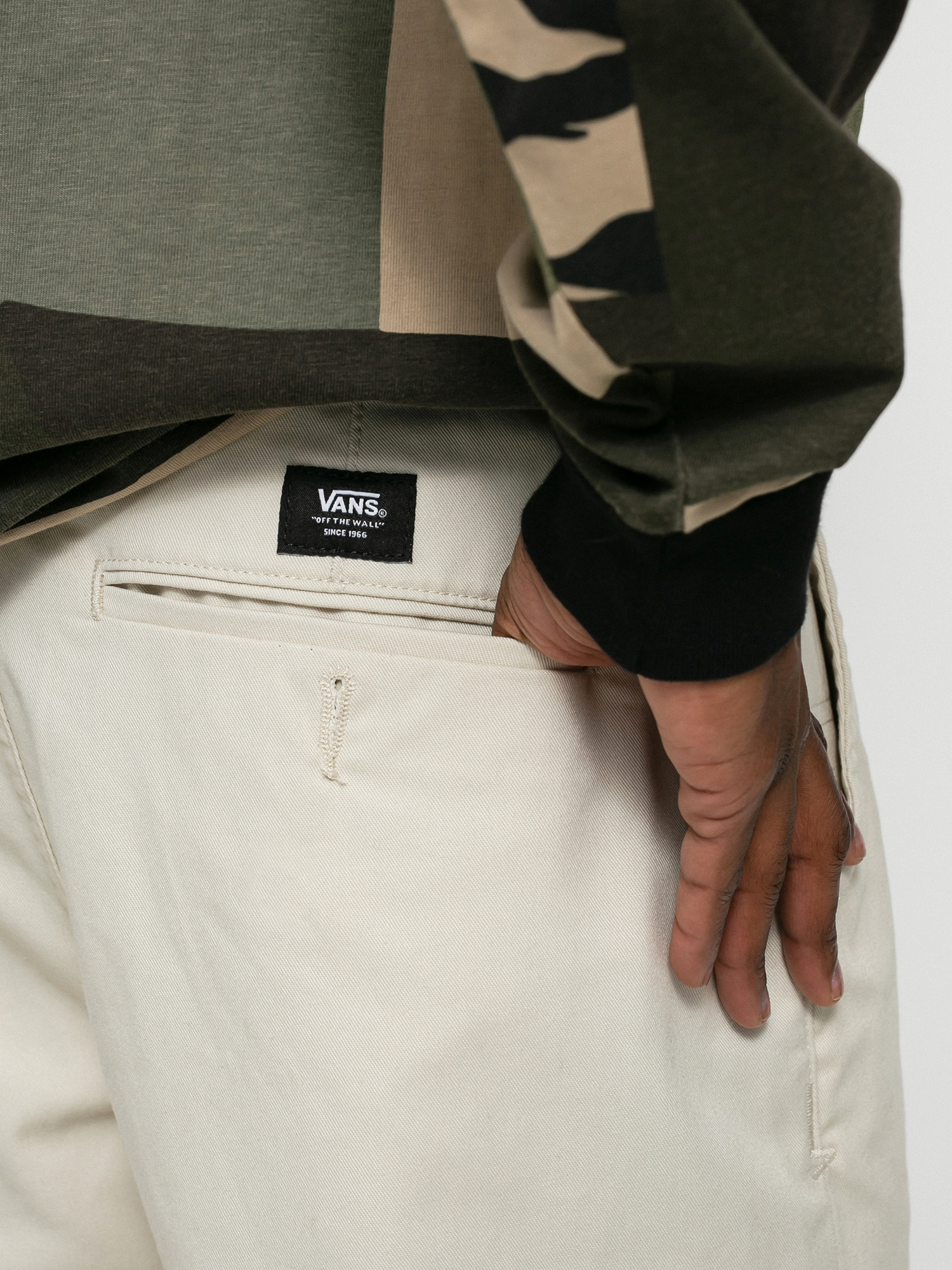 Spodnie Vans Authentic Chino Loose (oatmeal)