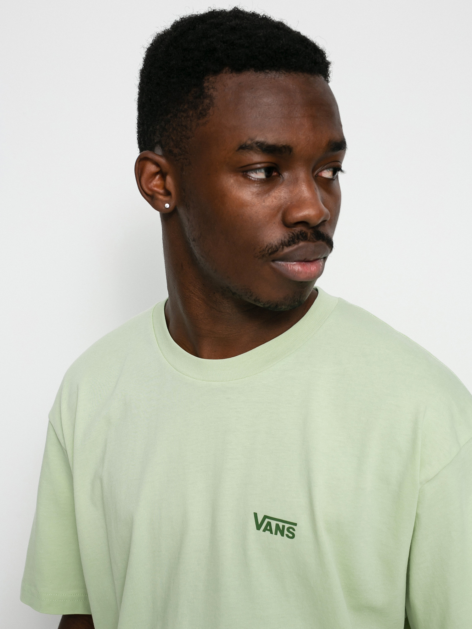 T-shirt Vans Left Chest Logo Plus (celadon green)