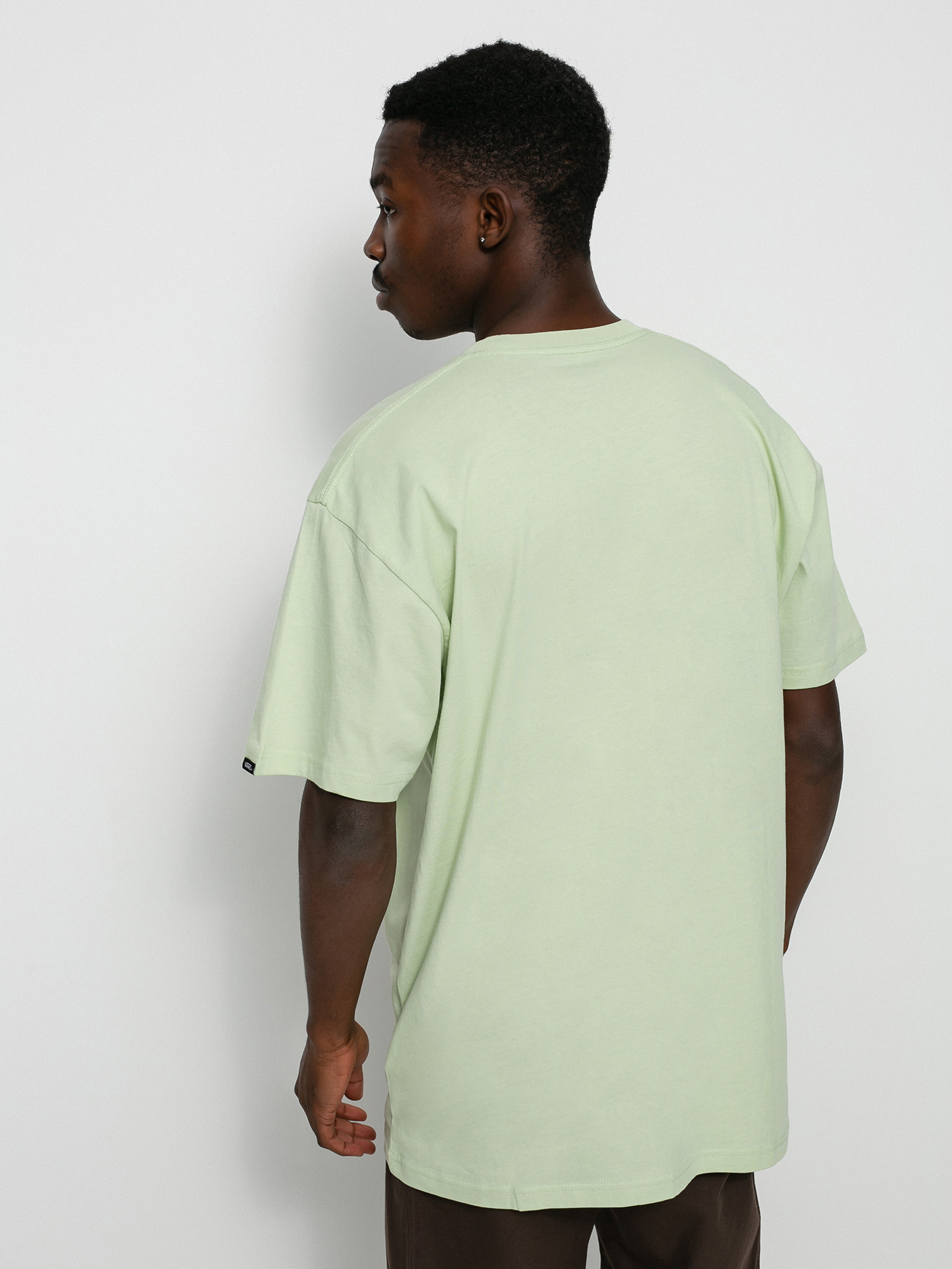 T-shirt Vans Left Chest Logo Plus (celadon green)