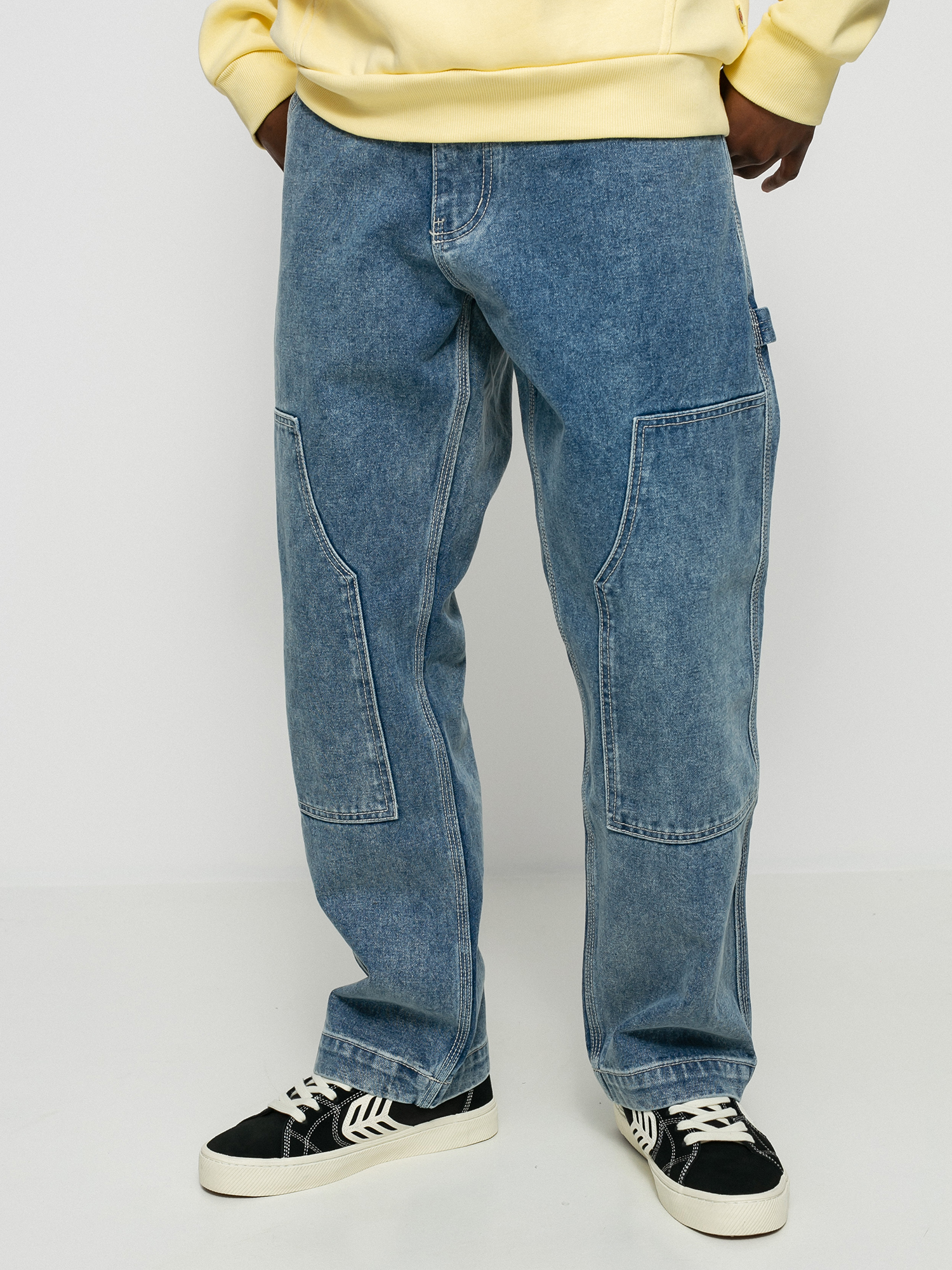 Spodnie RVCA Chainmail Denim (bkn blue wash)
