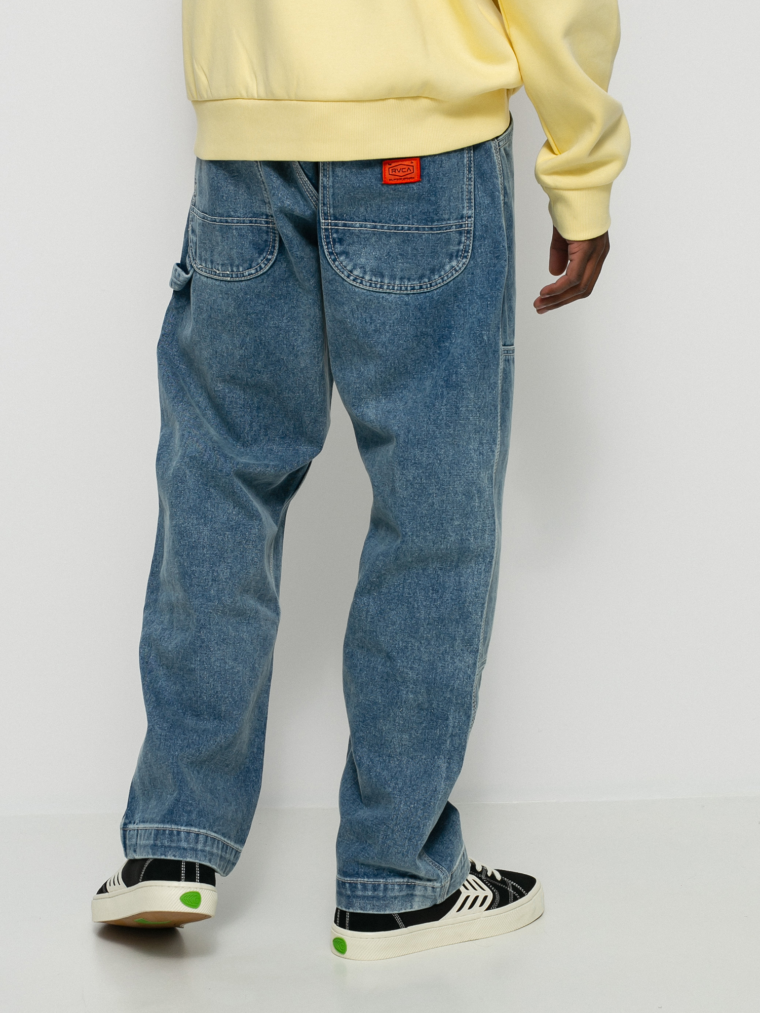 Spodnie RVCA Chainmail Denim (bkn blue wash)