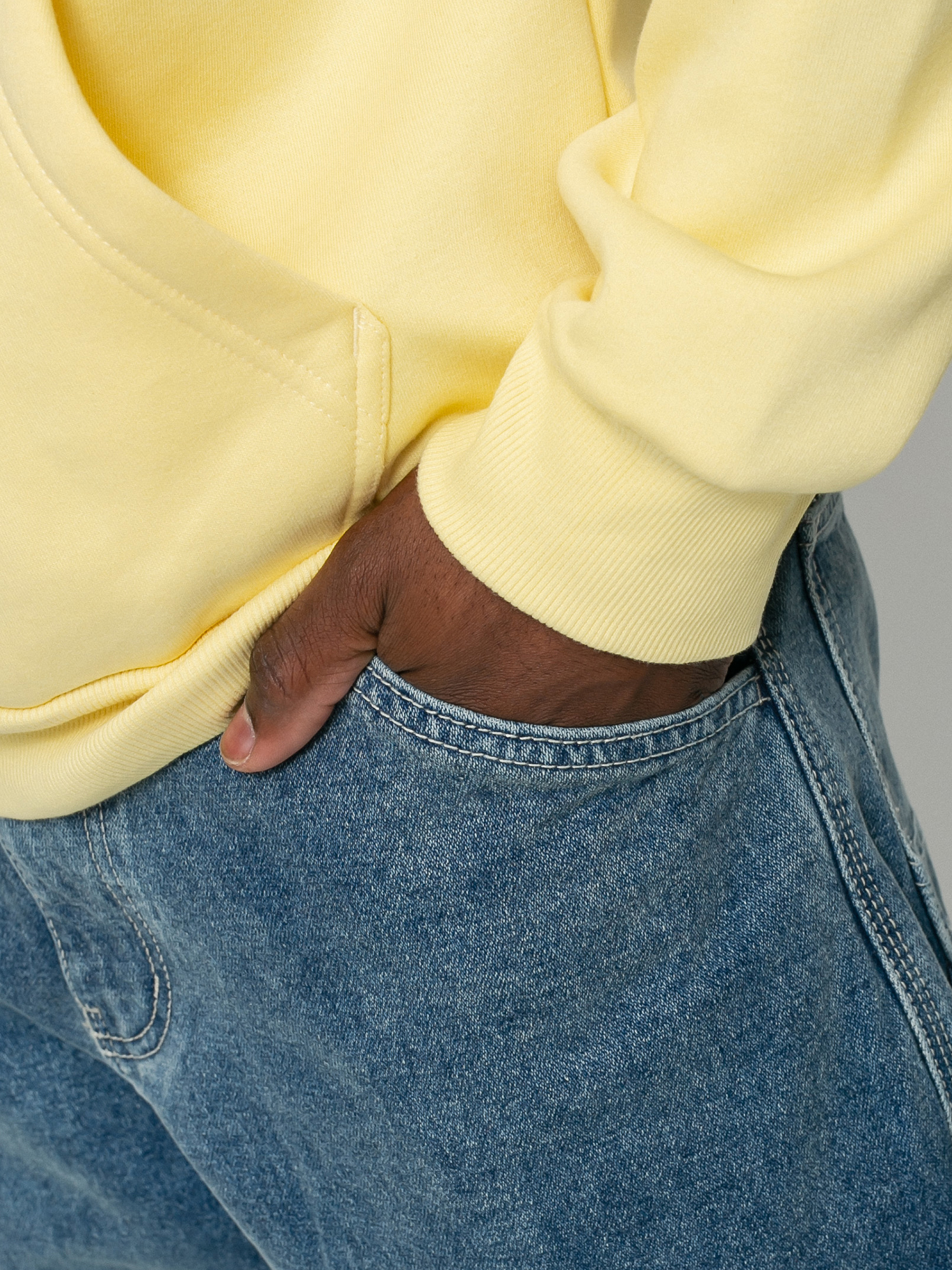 Spodnie RVCA Chainmail Denim (bkn blue wash)