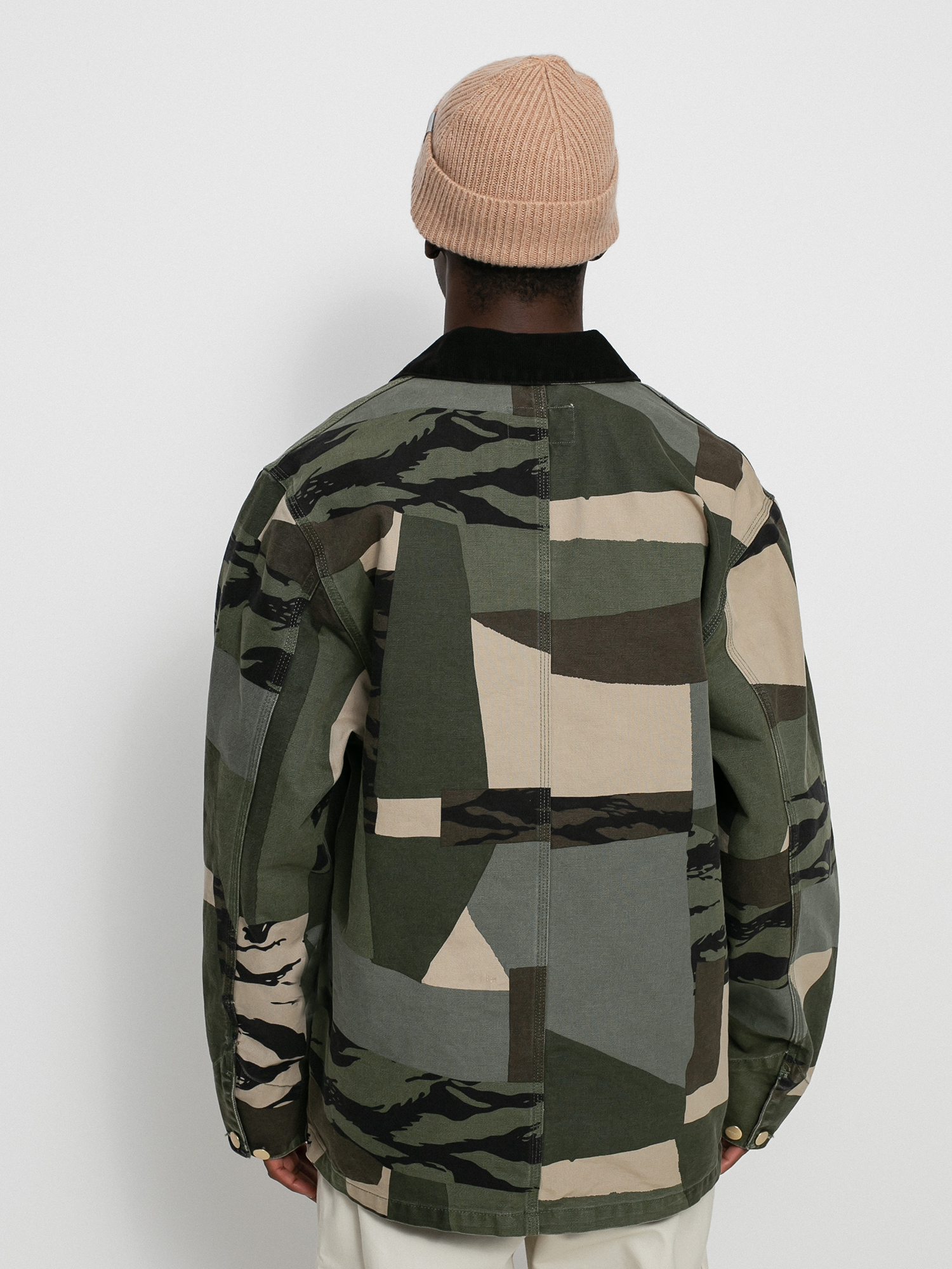 Kurtka Carhartt WIP Michigan Coat (camo mend/black)