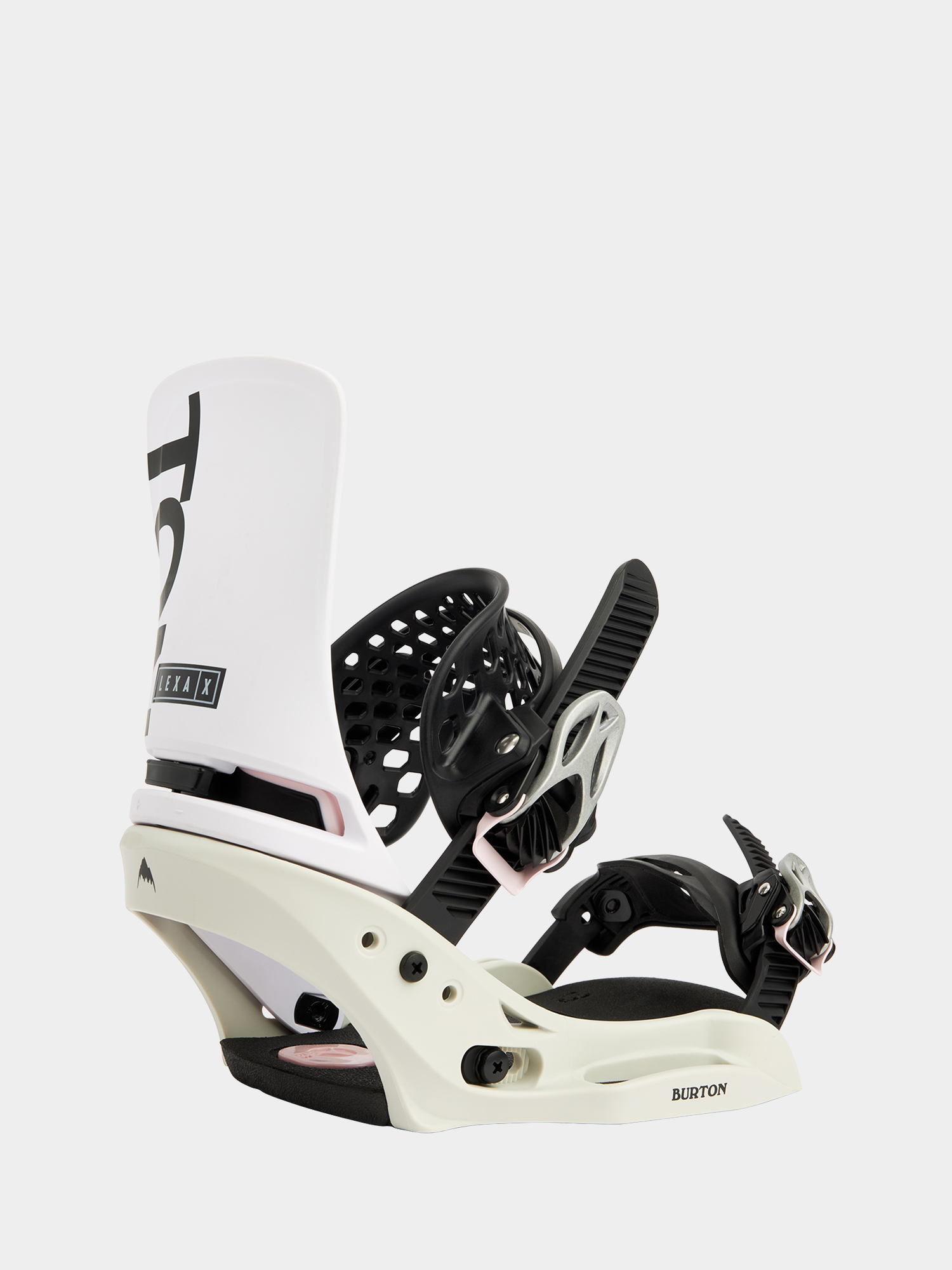Damskie Wiązania snowboardowe Burton Lexa X Est (white/grey/logo)