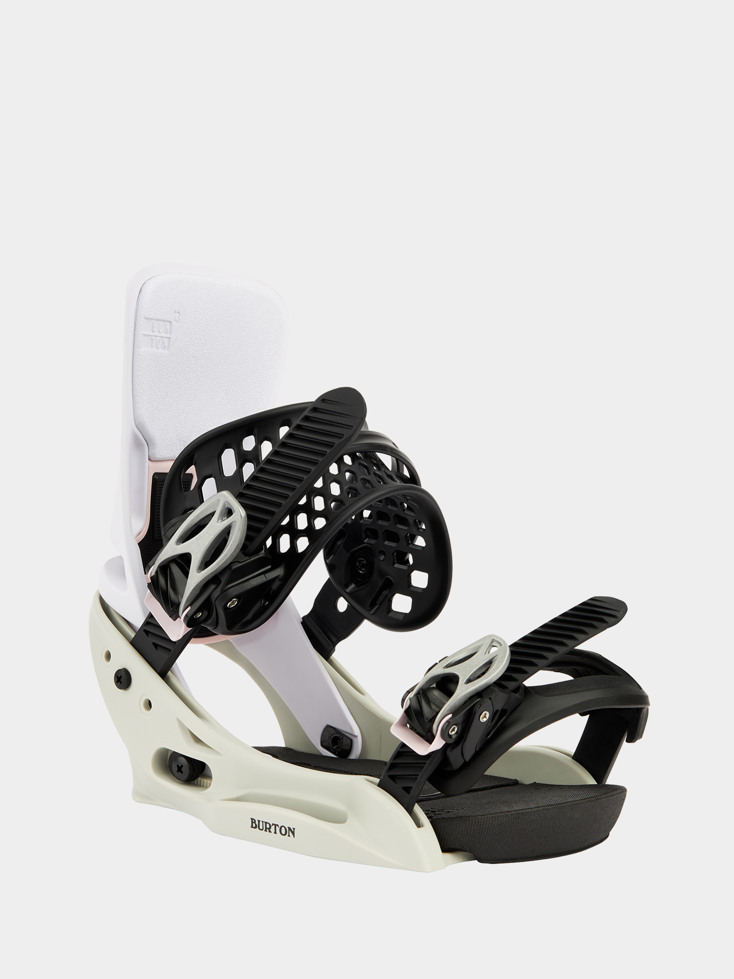 Damskie Wiązania snowboardowe Burton Lexa X Est (white/grey/logo)