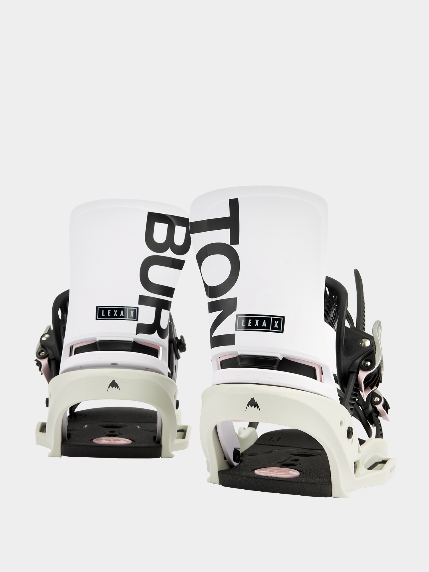 Damskie Wiązania snowboardowe Burton Lexa X Est (white/grey/logo)