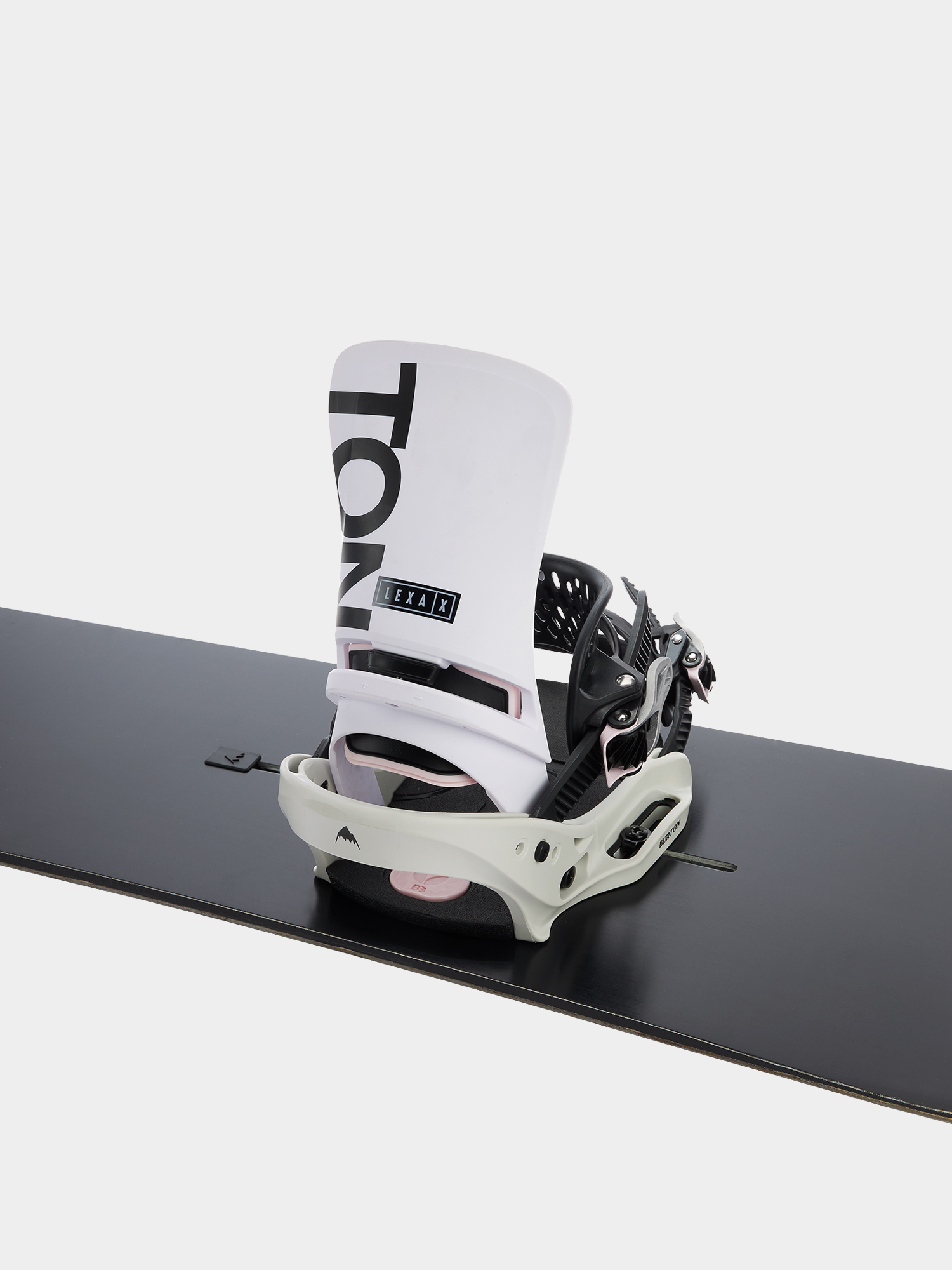 Damskie Wiązania snowboardowe Burton Lexa X Est (white/grey/logo)