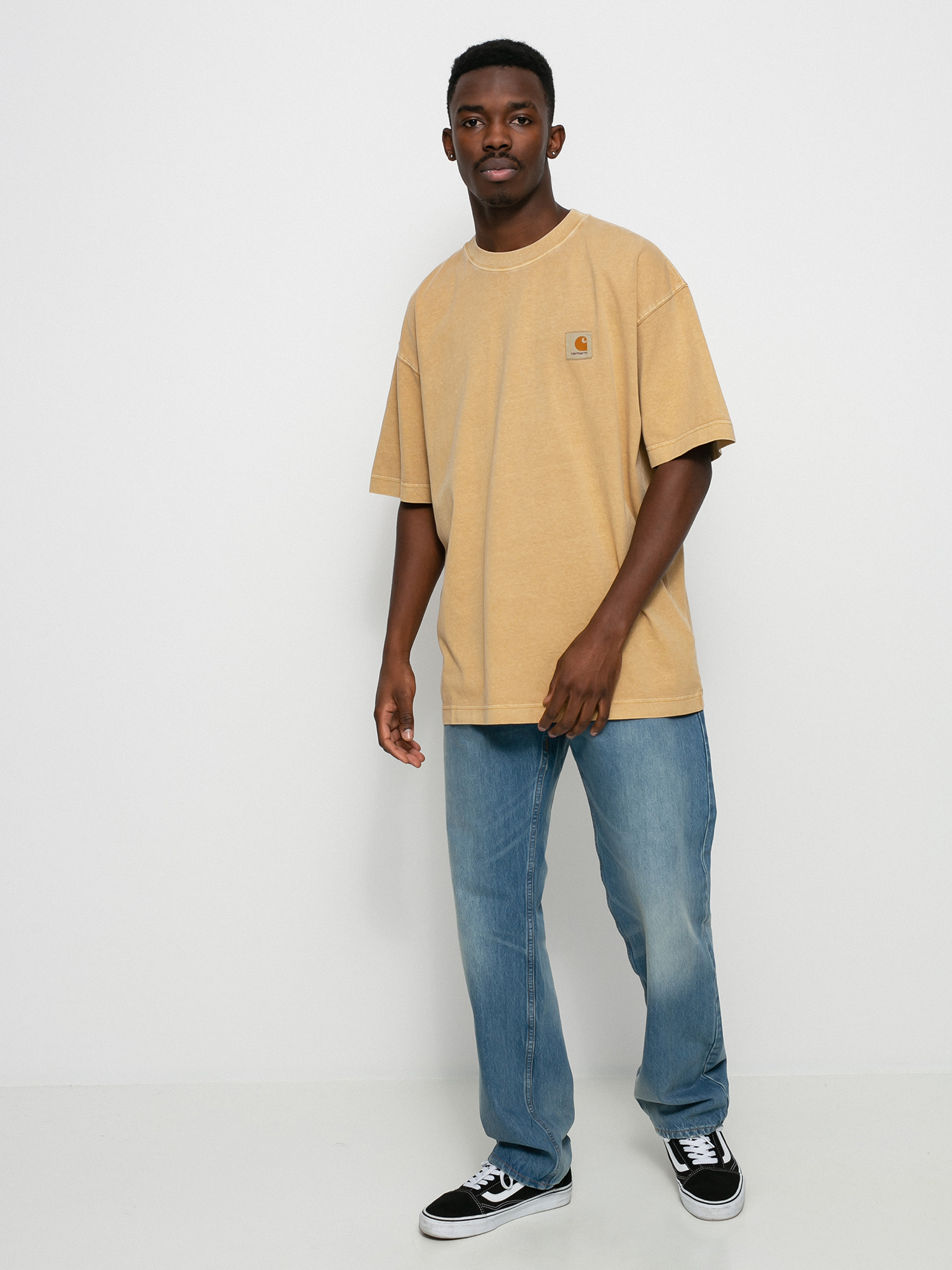 T-shirt Carhartt WIP Nelson (dusty h brown)