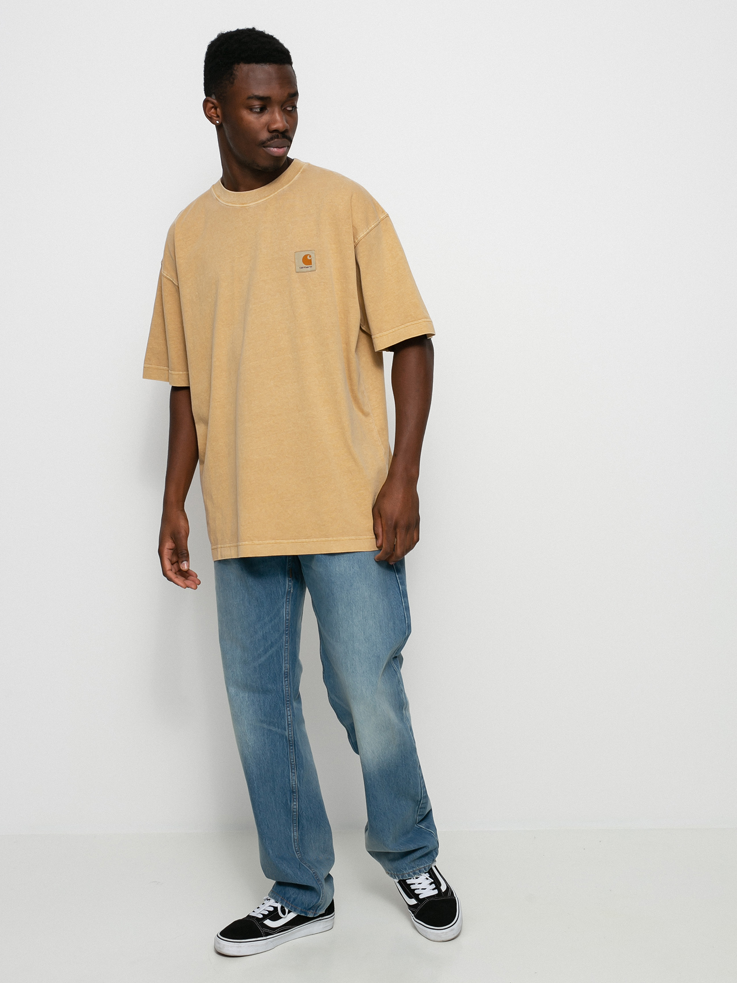 T-shirt Carhartt WIP Nelson (dusty h brown)