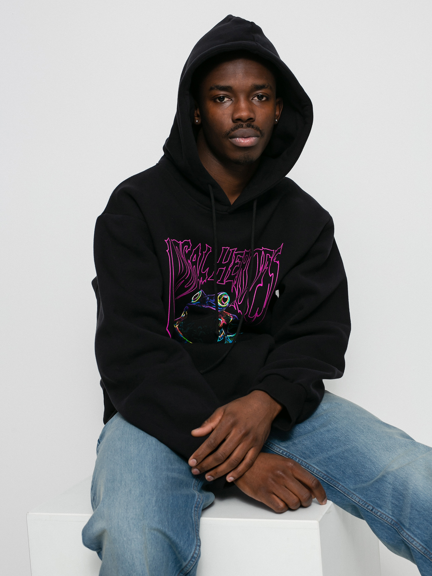 Bluza Local Heroes Dark Glow HD (black)