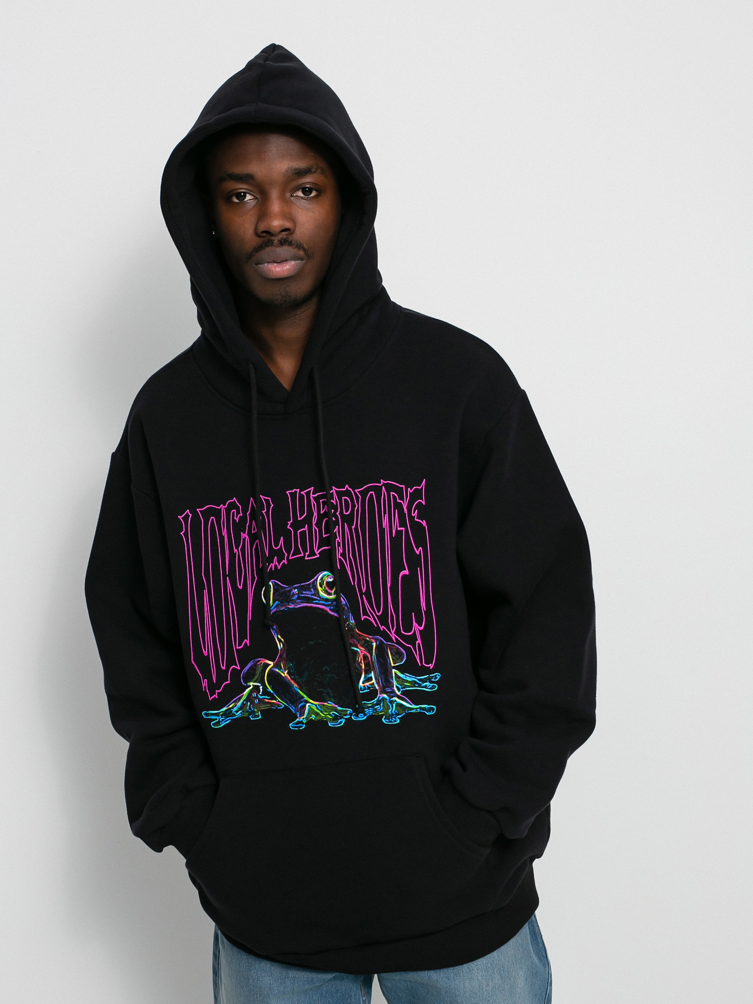 Bluza Local Heroes Dark Glow HD (black)
