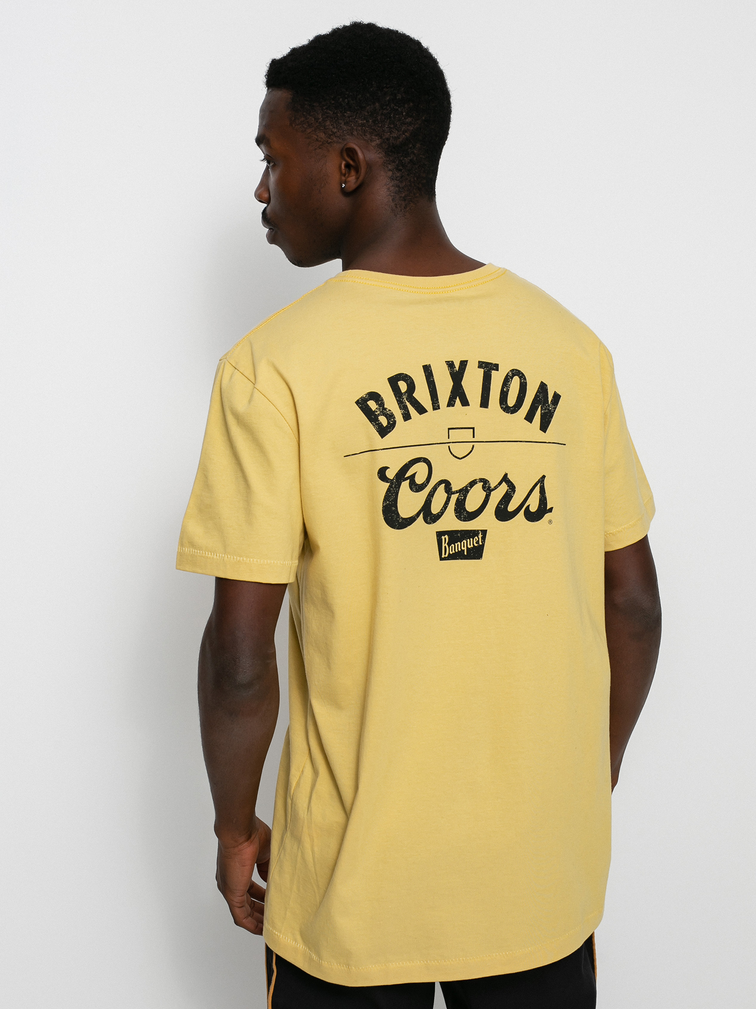T-shirt Brixton Coors Labor Tlrt (buff)