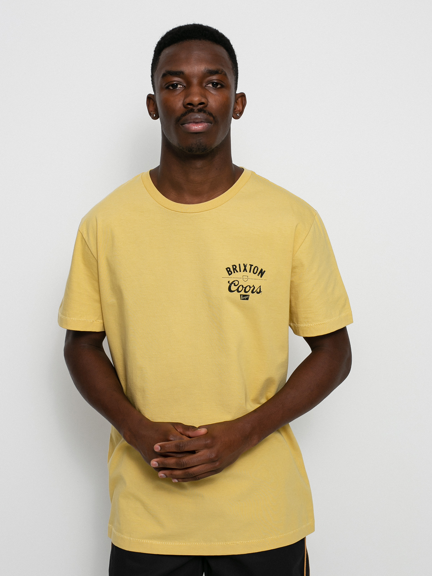 T-shirt Brixton Coors Labor Tlrt (buff)