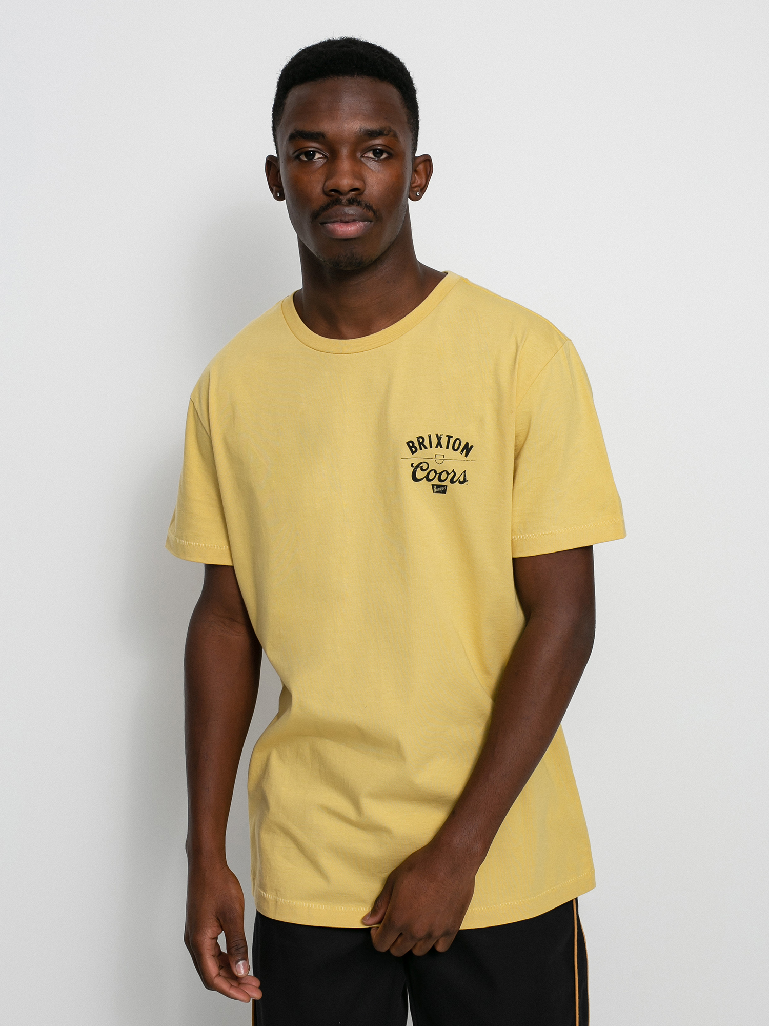 T-shirt Brixton Coors Labor Tlrt (buff)