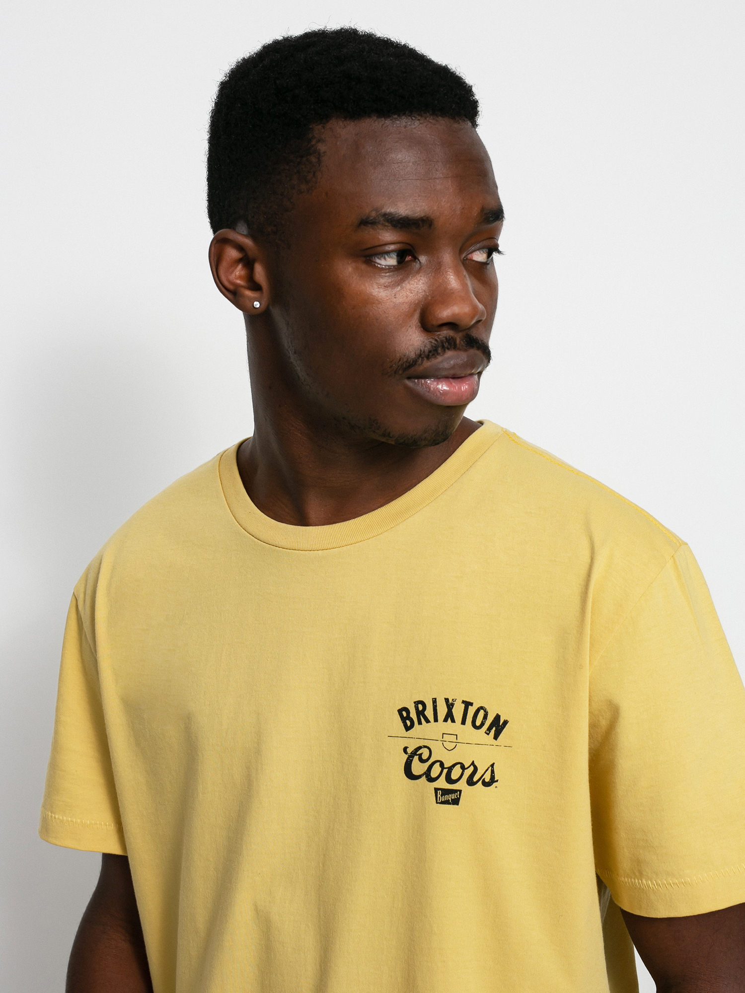 T-shirt Brixton Coors Labor Tlrt (buff)