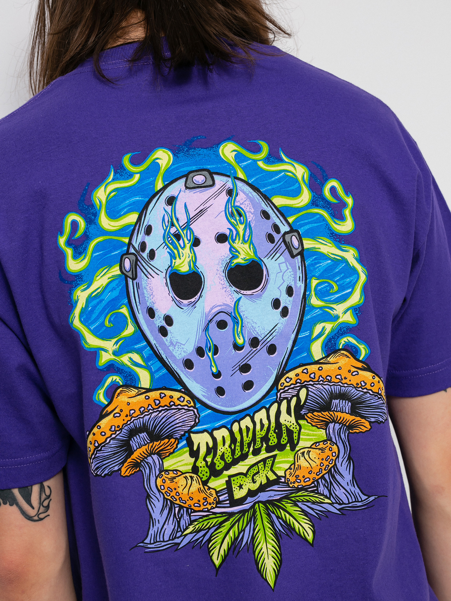 T-shirt DGK Mind Melt (purple)