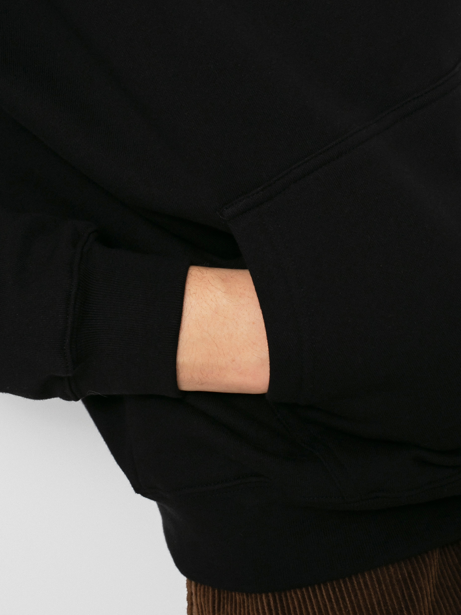 Bluza z kapturem Polar Skate Stroke Logo HD (black)