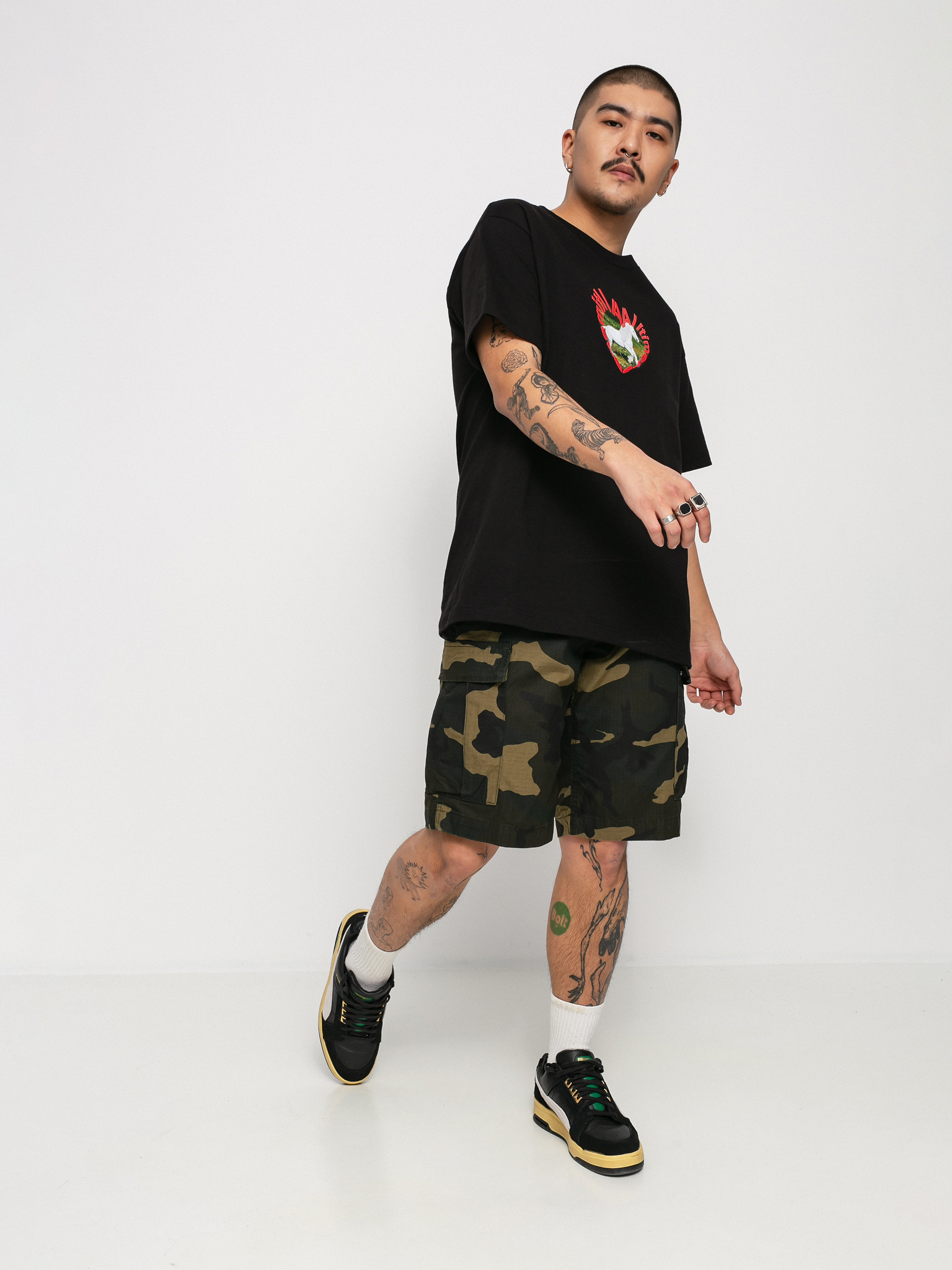 T-shirt Alltimers Love Stallion (black)