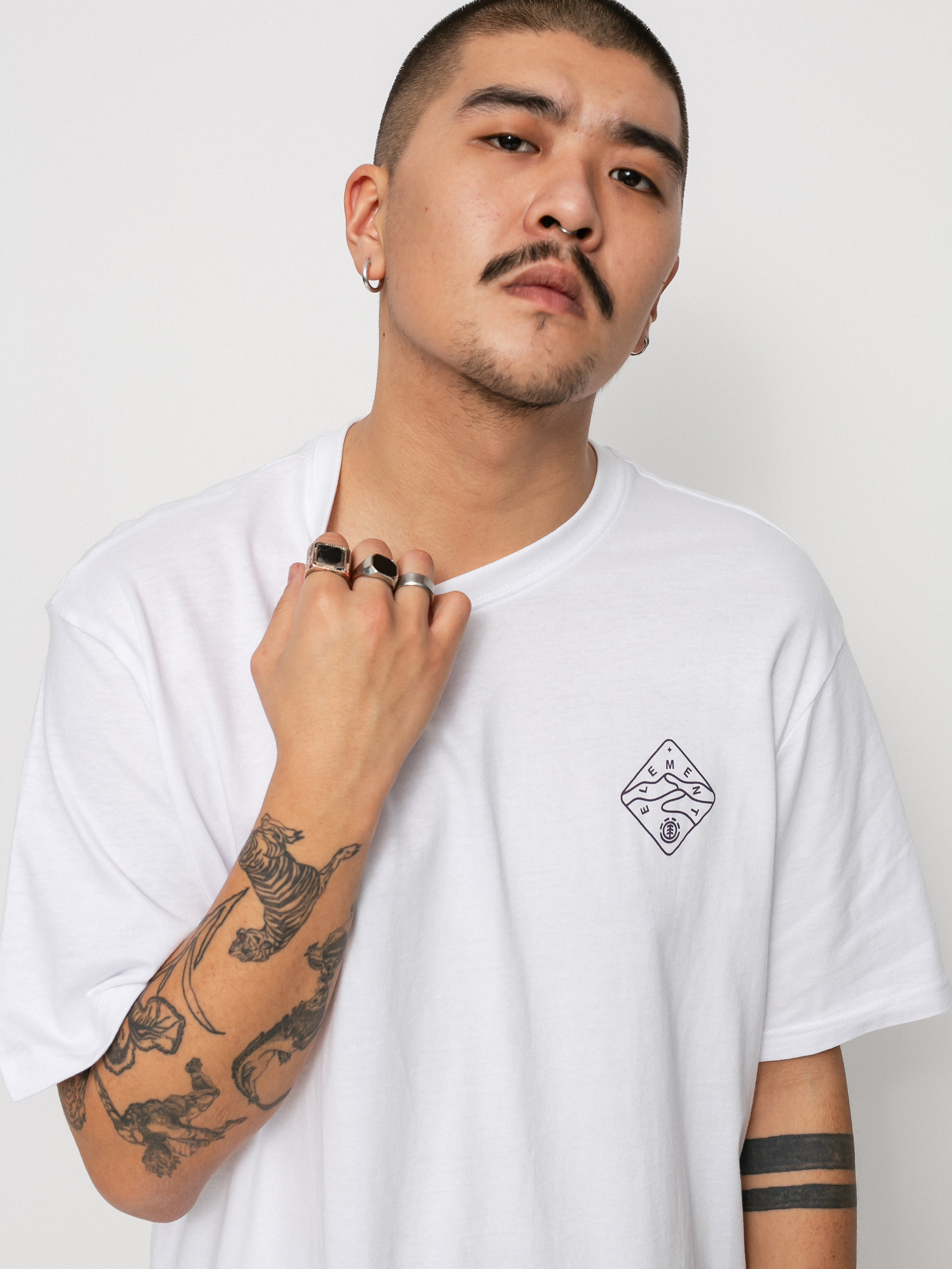 T-shirt Element Calavo (optic white)