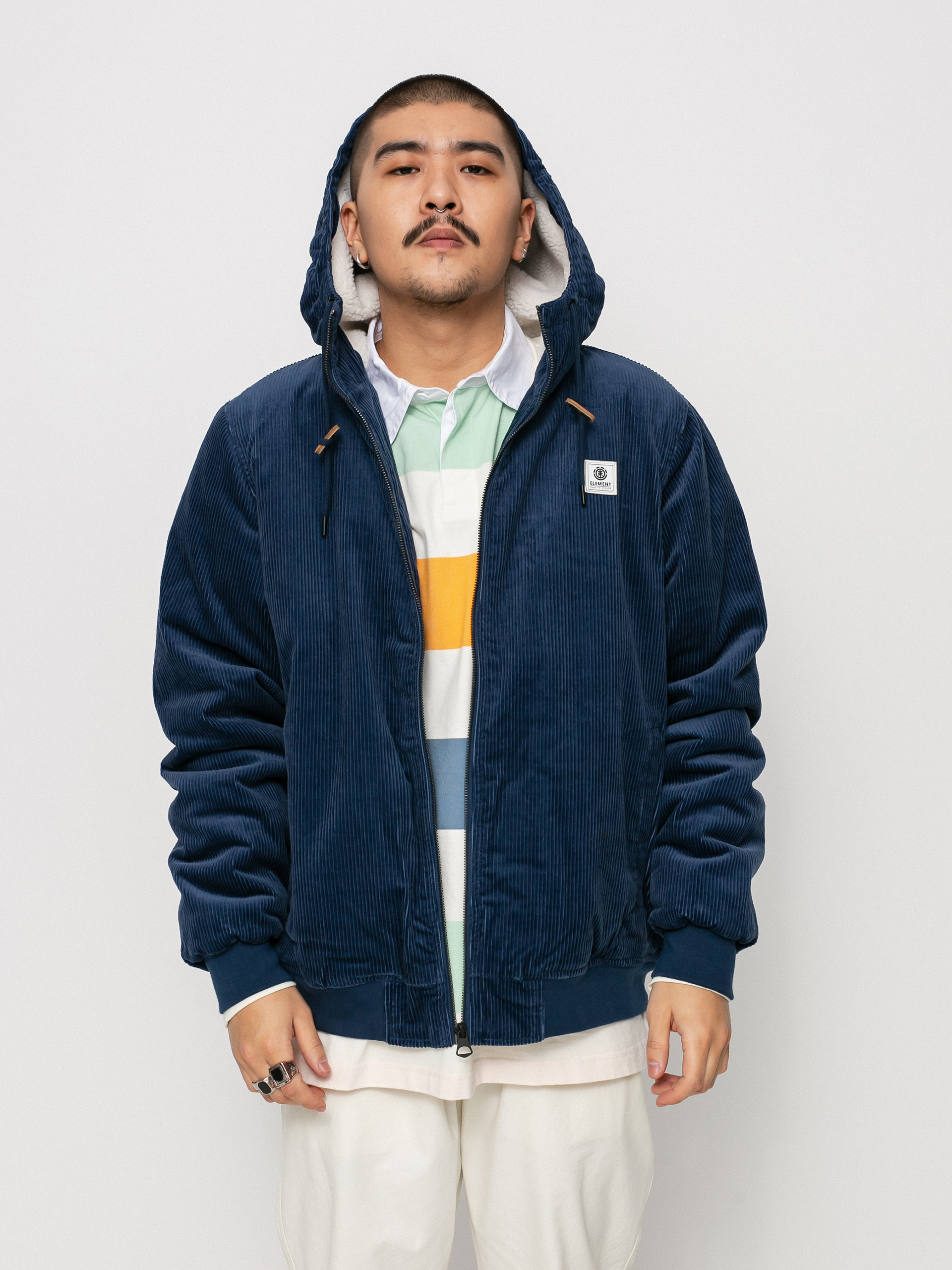 Kurtka Element Dulcey Corduroy (insignia blue)