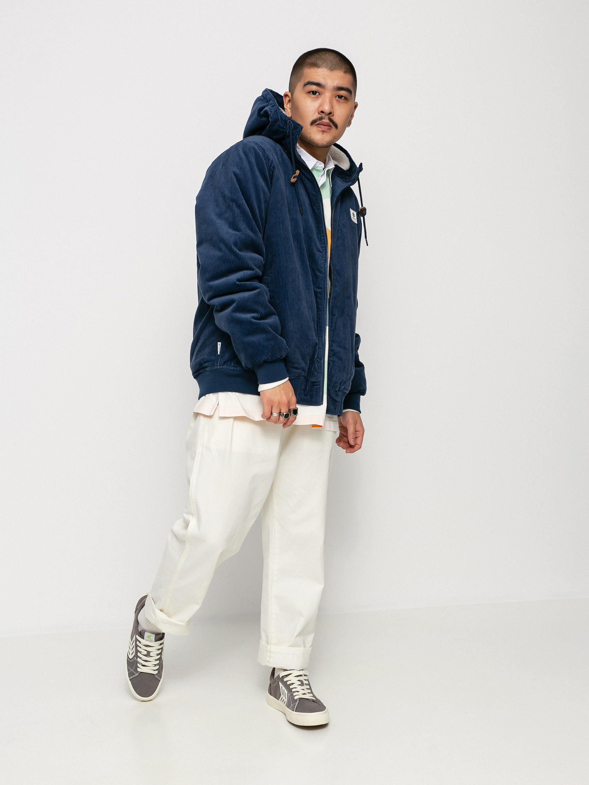Kurtka Element Dulcey Corduroy (insignia blue)