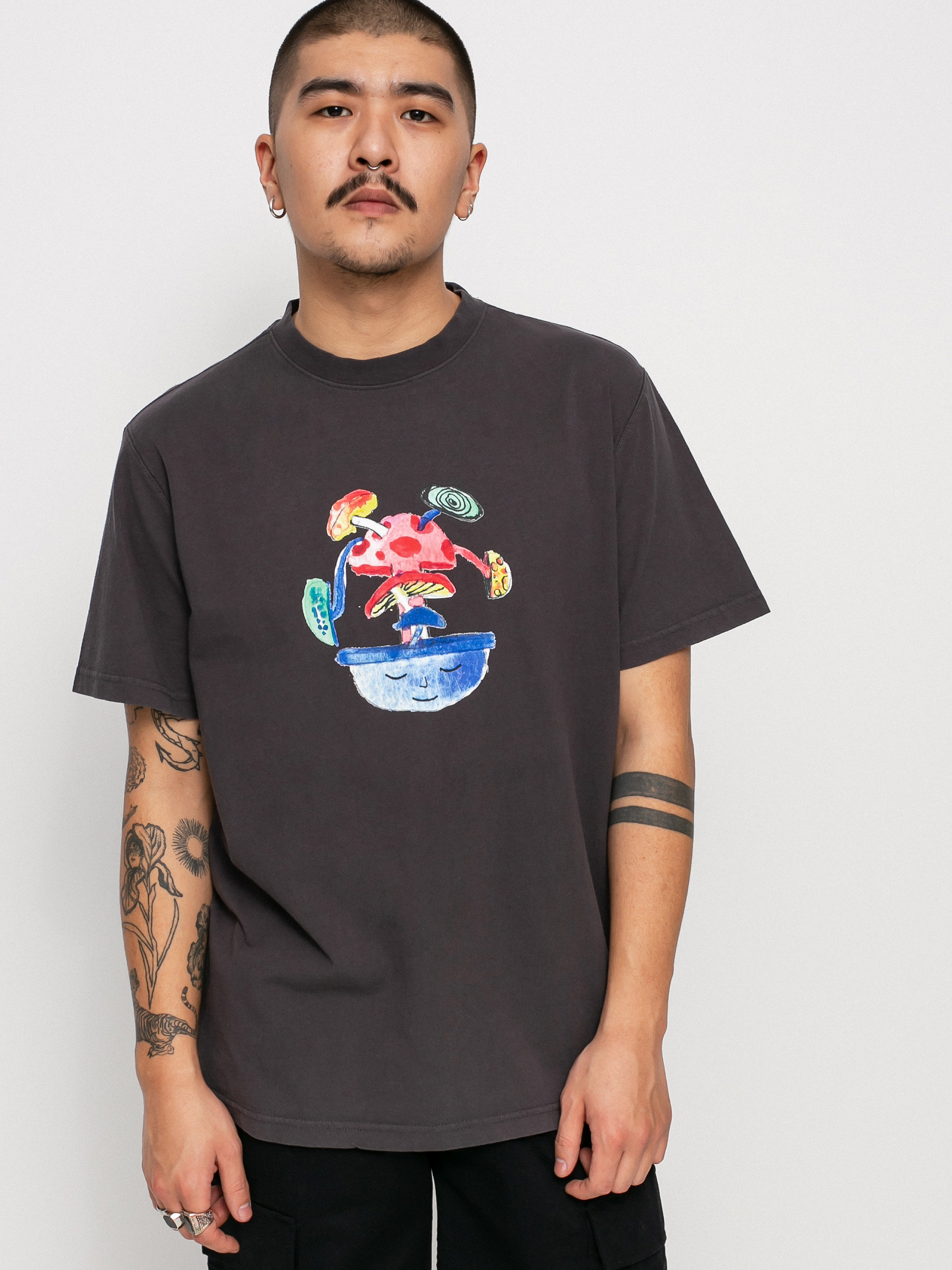 T-shirt Element Mind Shrooms (off black)