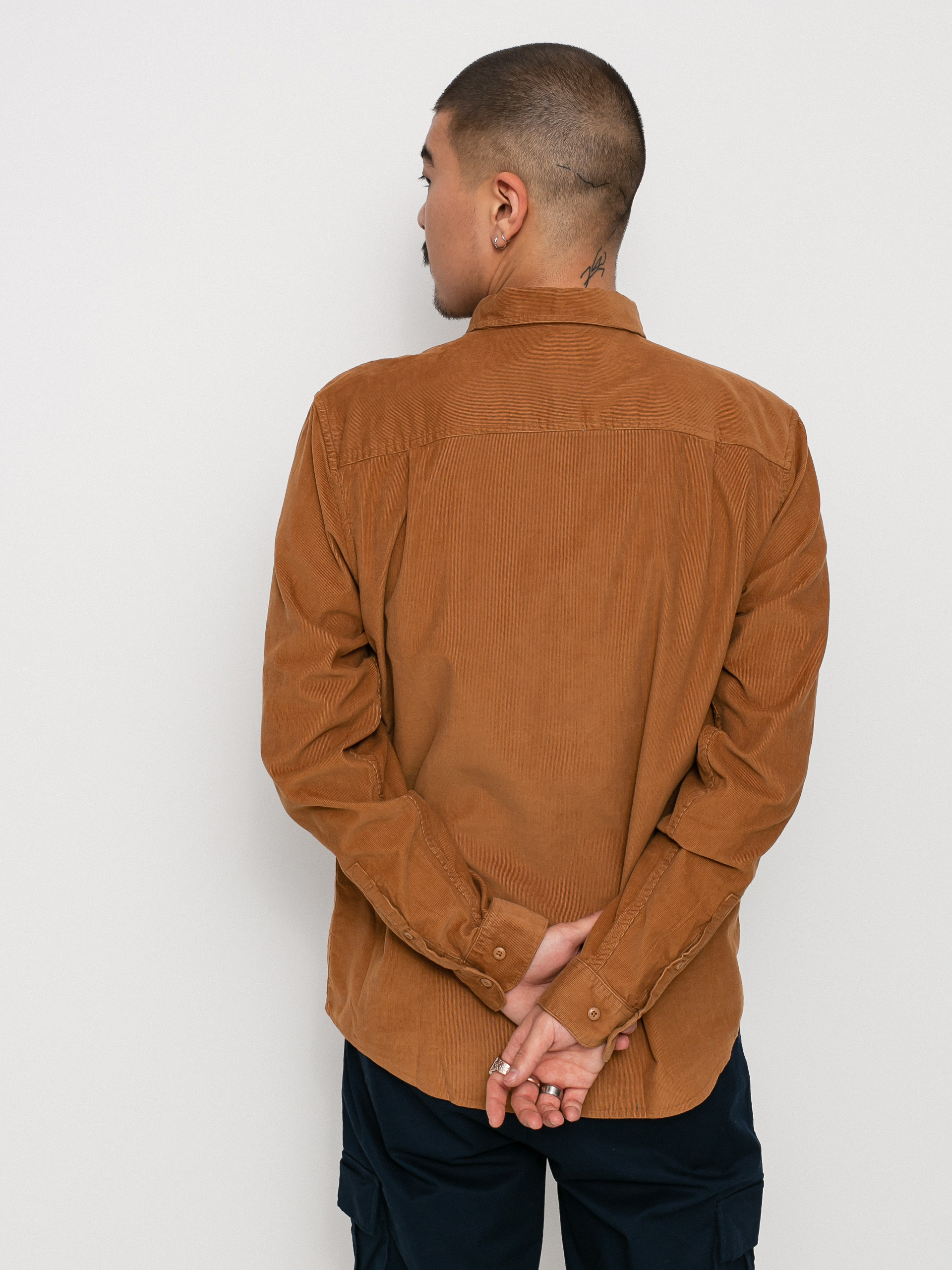 Koszula RVCA Freeman Cord Ls (camel)