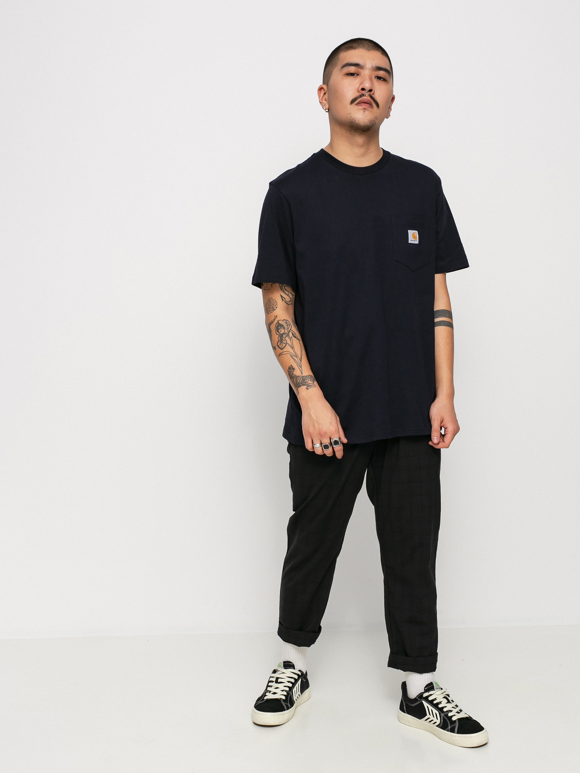 T-shirt Carhartt WIP Pocket (dark navy)