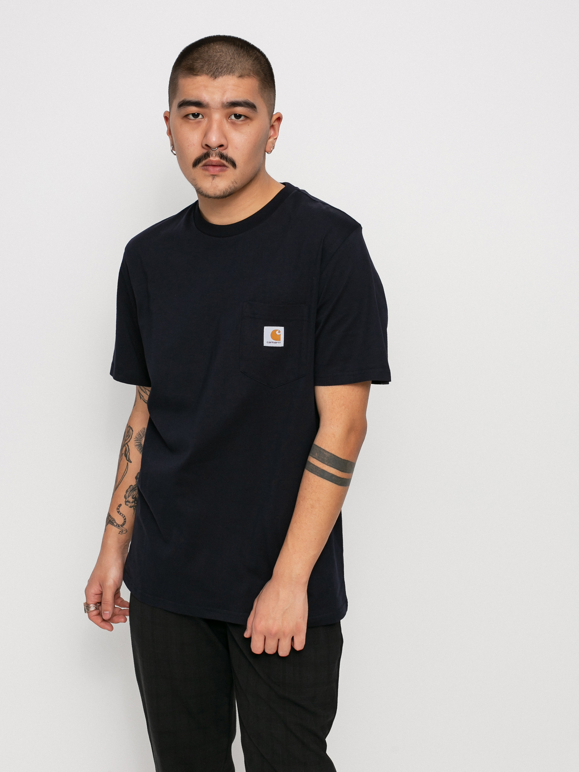 T-shirt Carhartt WIP Pocket (dark navy)