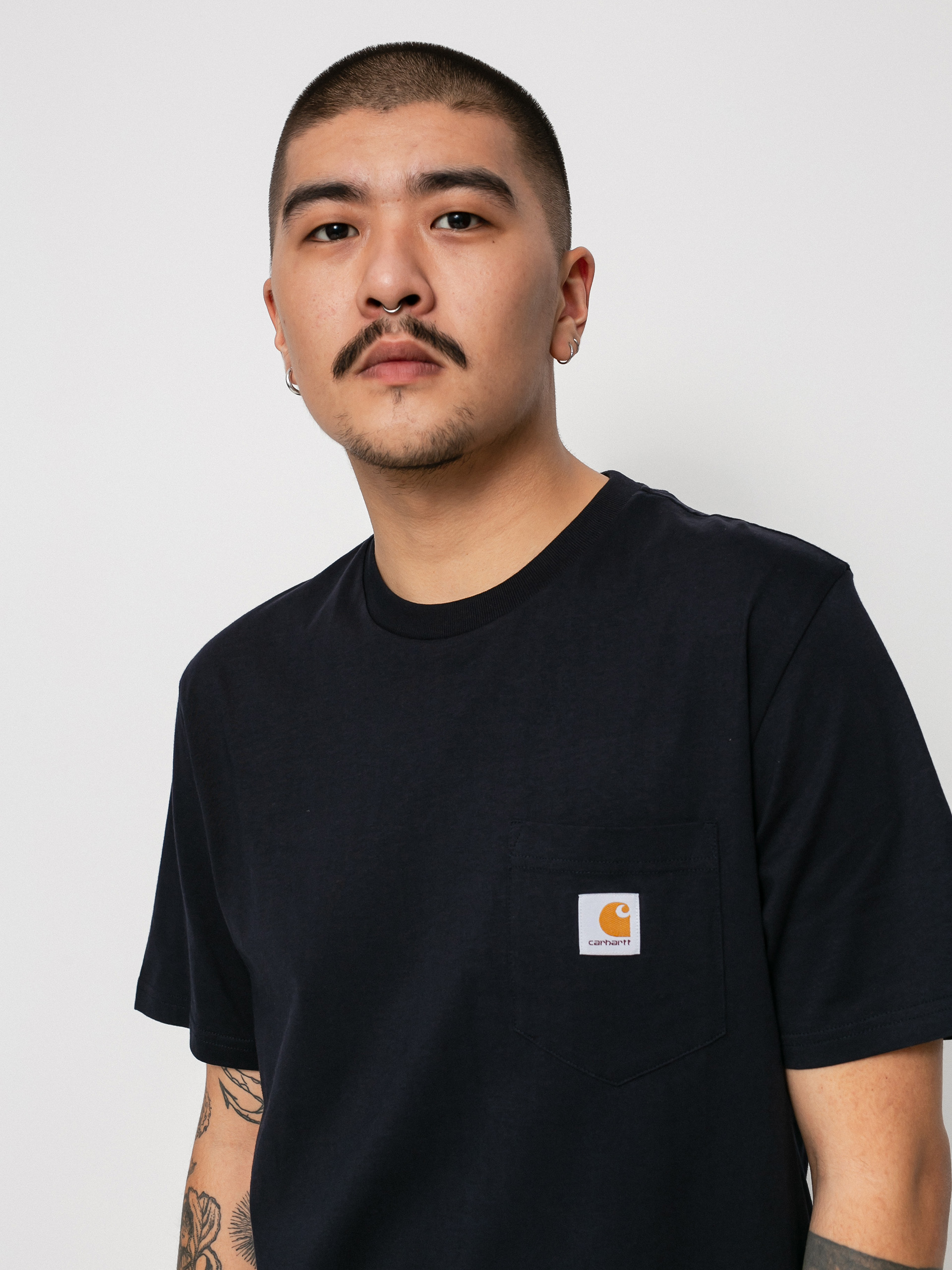 T-shirt Carhartt WIP Pocket (dark navy)