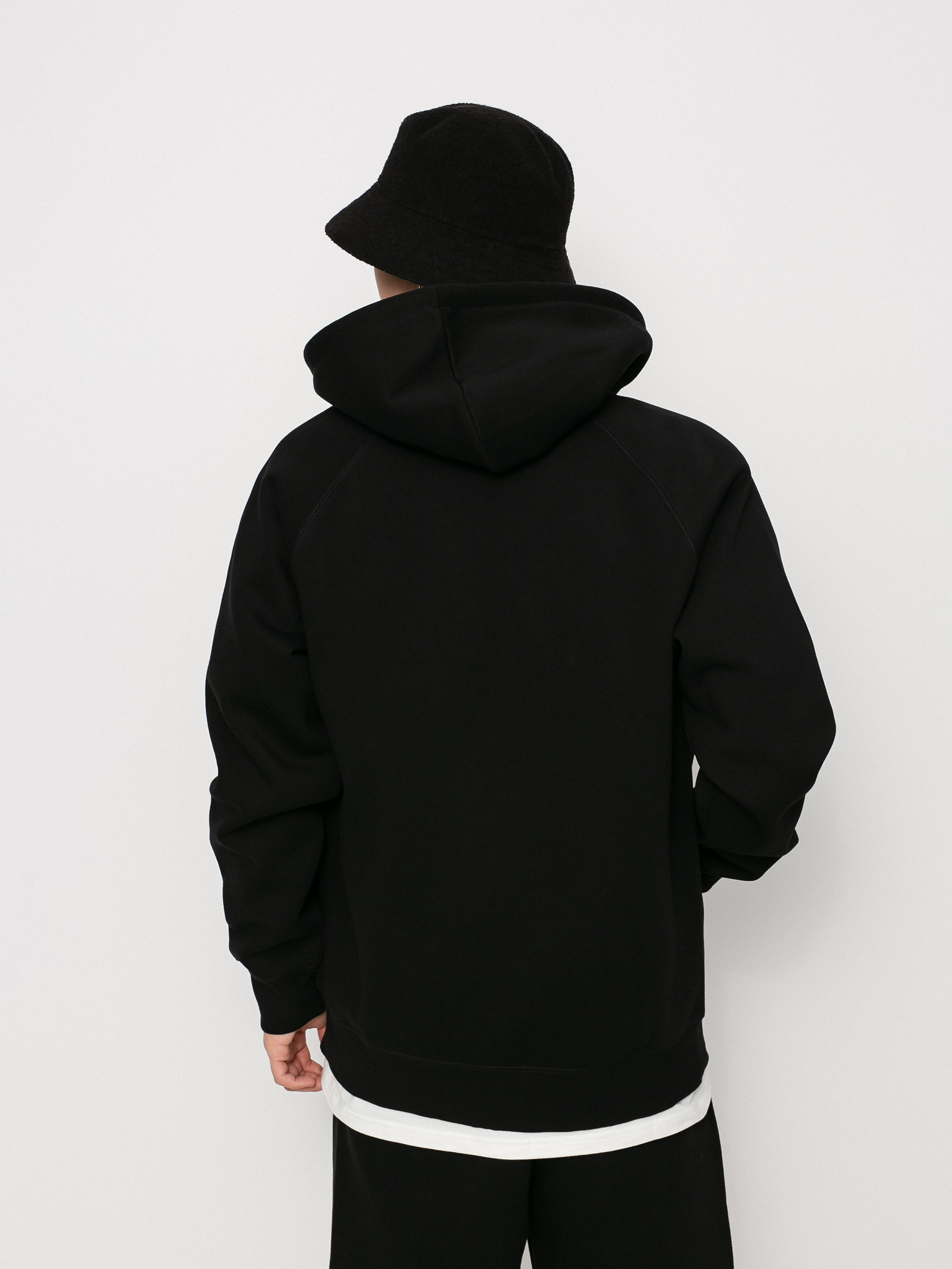Bluza z kapturem Carhartt WIP Hooded Chase Jacket (black/gold)
