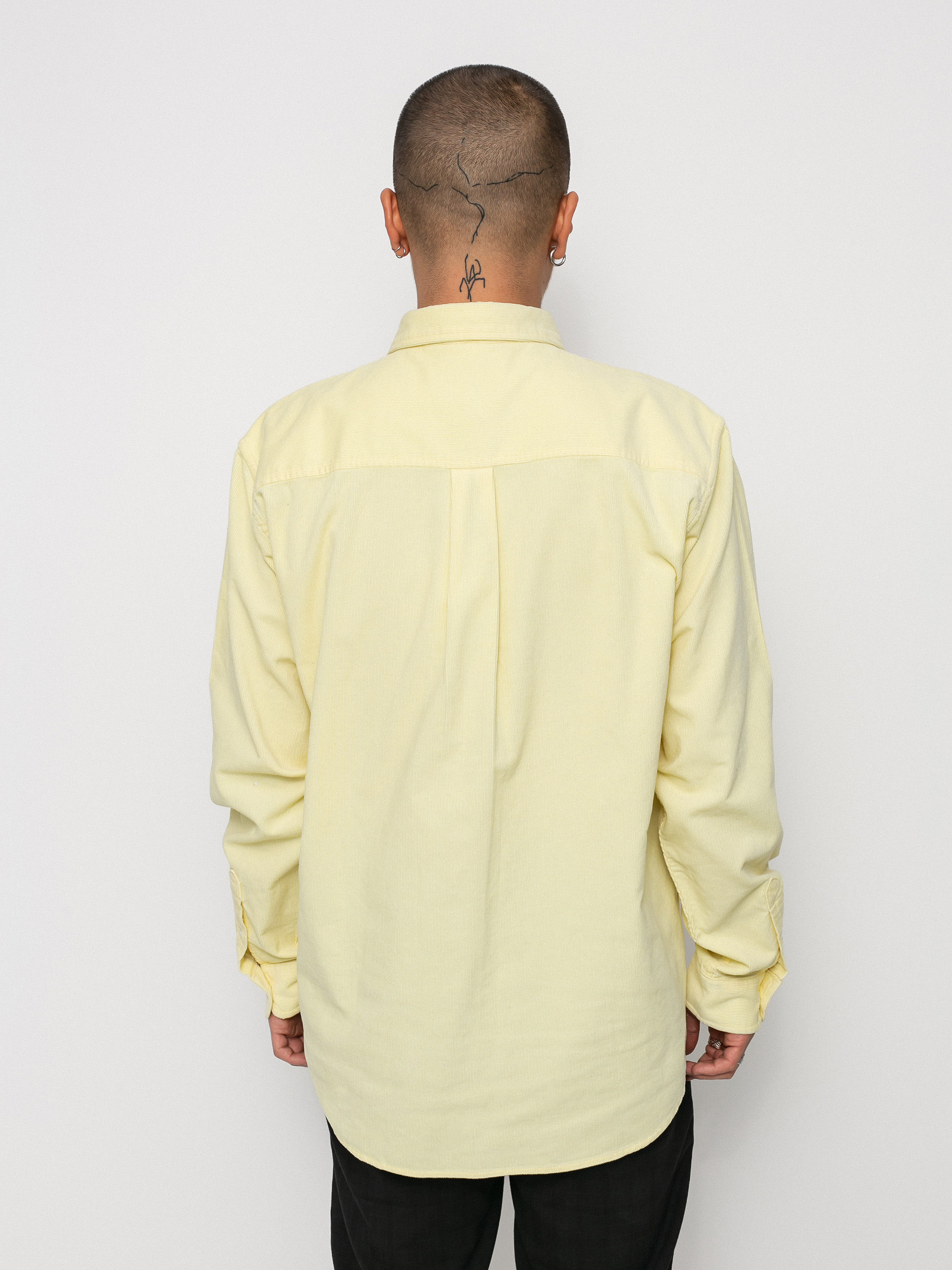 Koszula Carhartt WIP Madison Fine Cord (soft yellow/white)